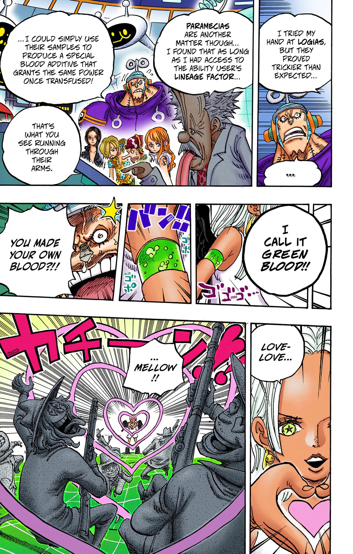 One Piece (Colored) Chapter 1070 page 7 - 