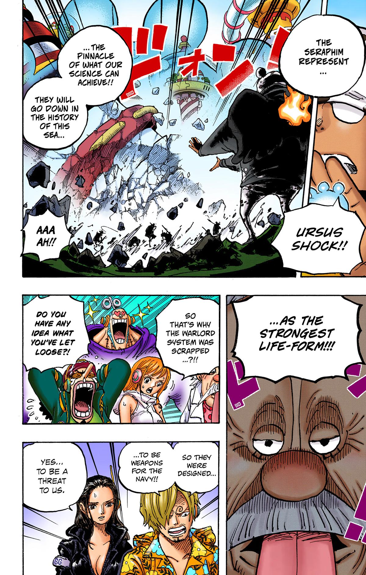 One Piece (Colored) Chapter 1070 page 8 - 