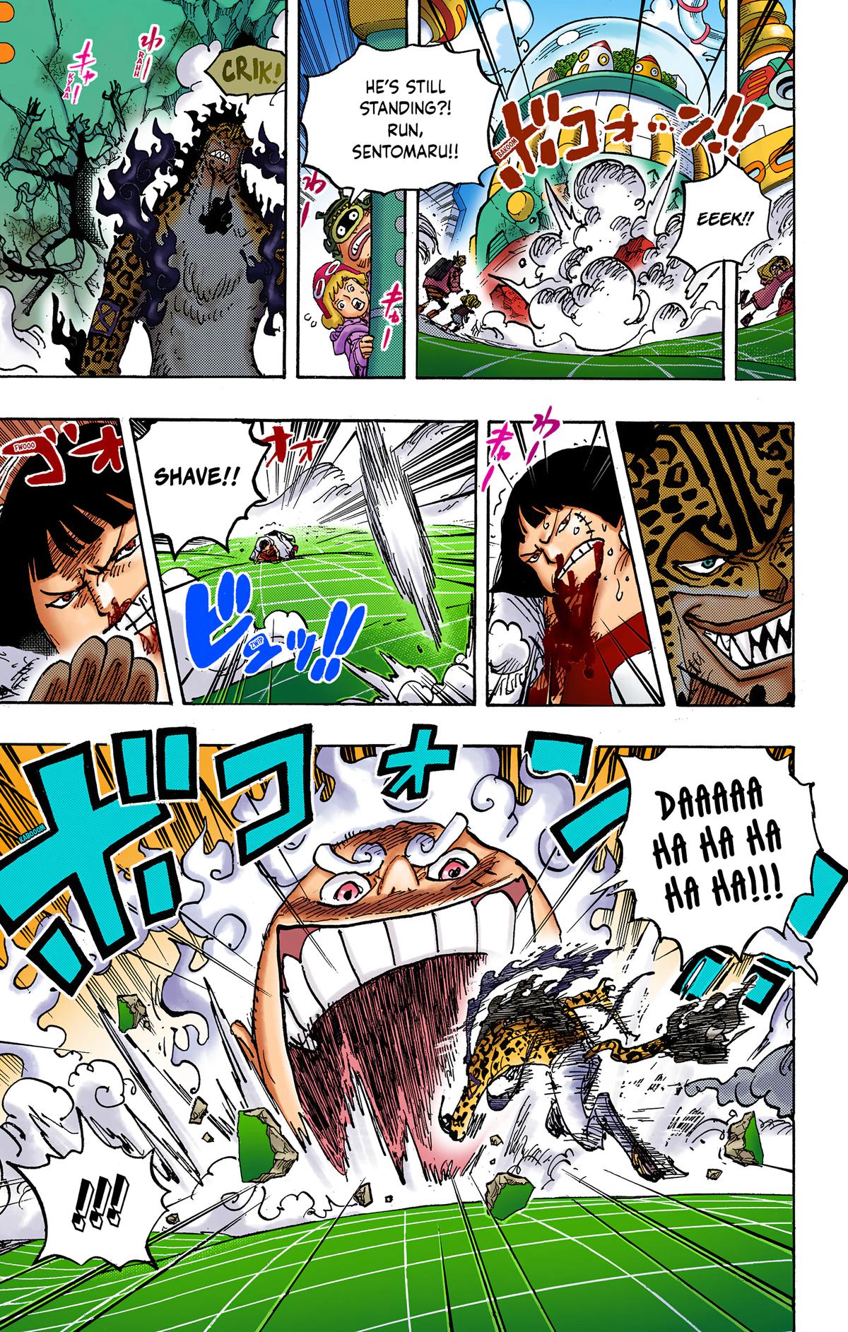 One Piece (Colored) Chapter 1070 page 9 - 