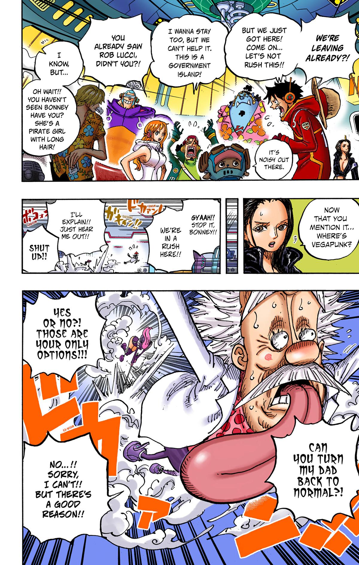 One Piece (Colored) Chapter 1071 page 13 - 