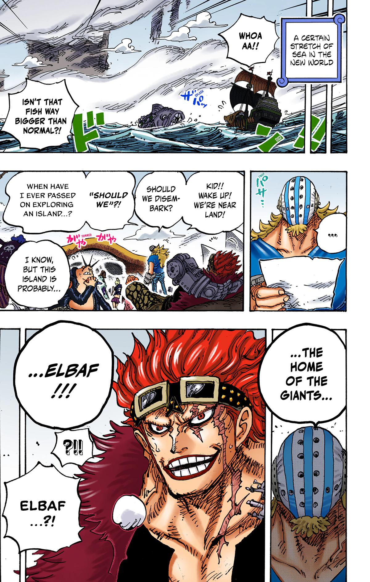 One Piece (Colored) Chapter 1071 page 14 - 