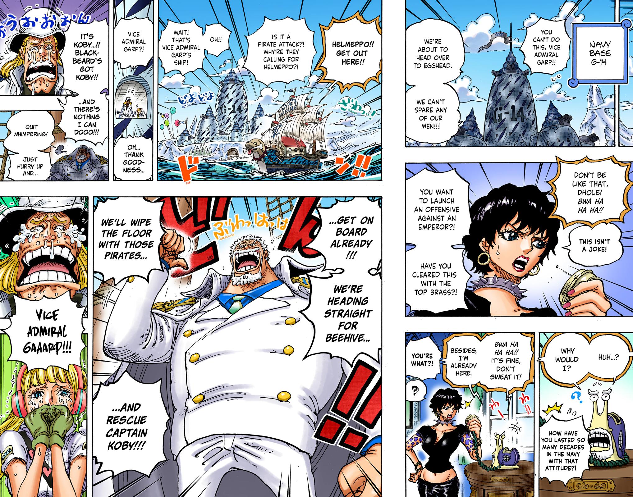 One Piece (Colored) Chapter 1071 page 15 - 
