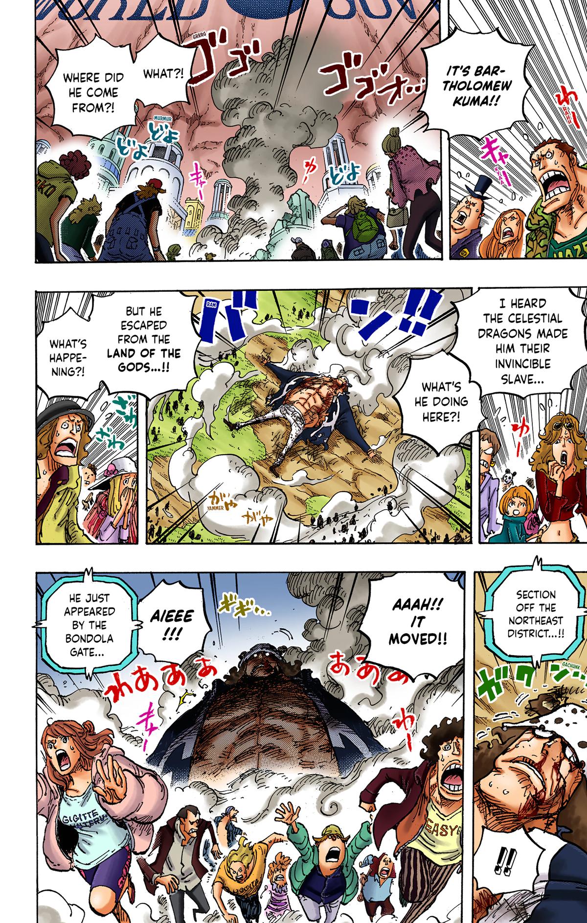One Piece (Colored) Chapter 1071 page 4 - 