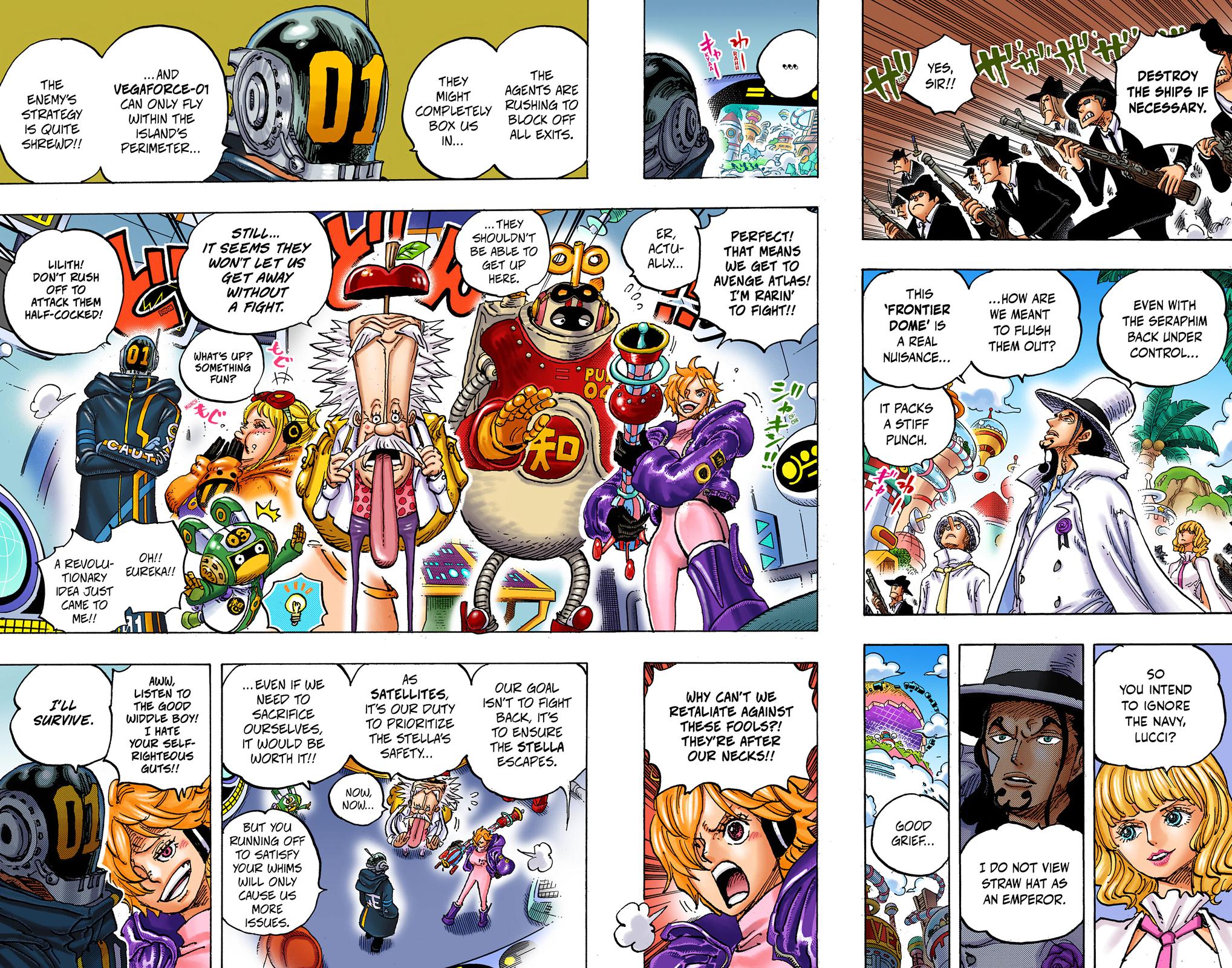 One Piece (Colored) Chapter 1071 page 6 - 