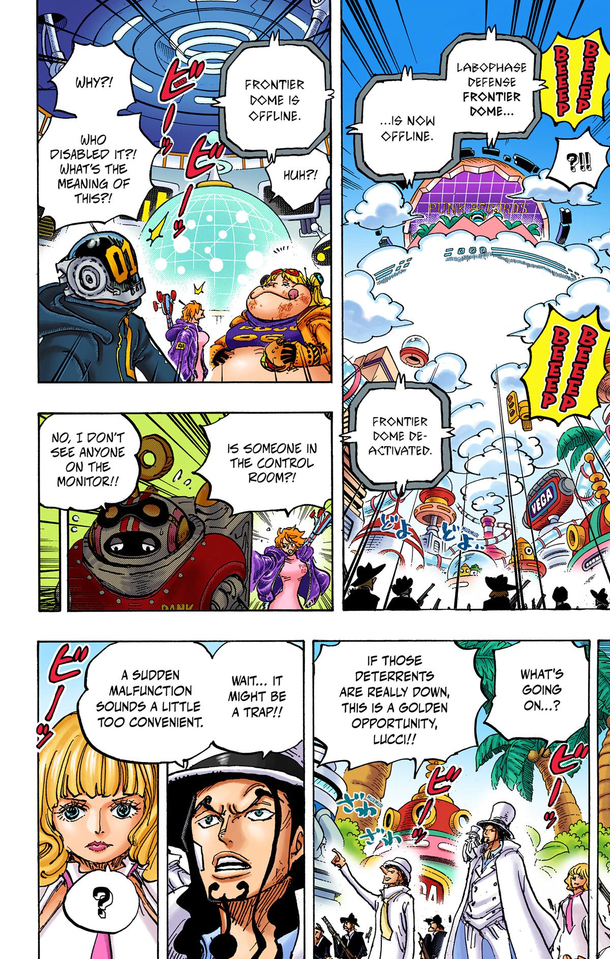 One Piece (Colored) Chapter 1071 page 9 - 