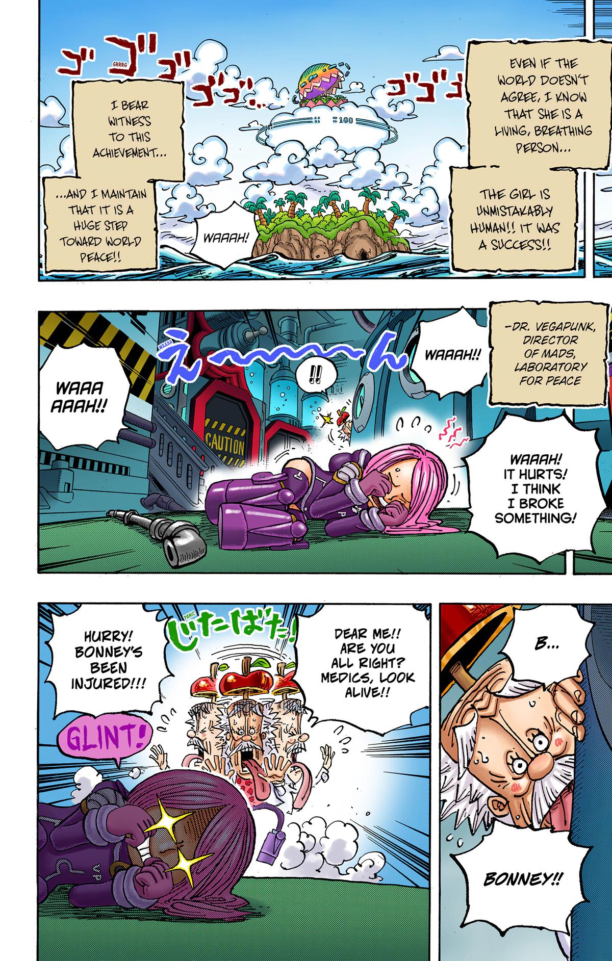 One Piece (Colored) Chapter 1072 page 2 - 