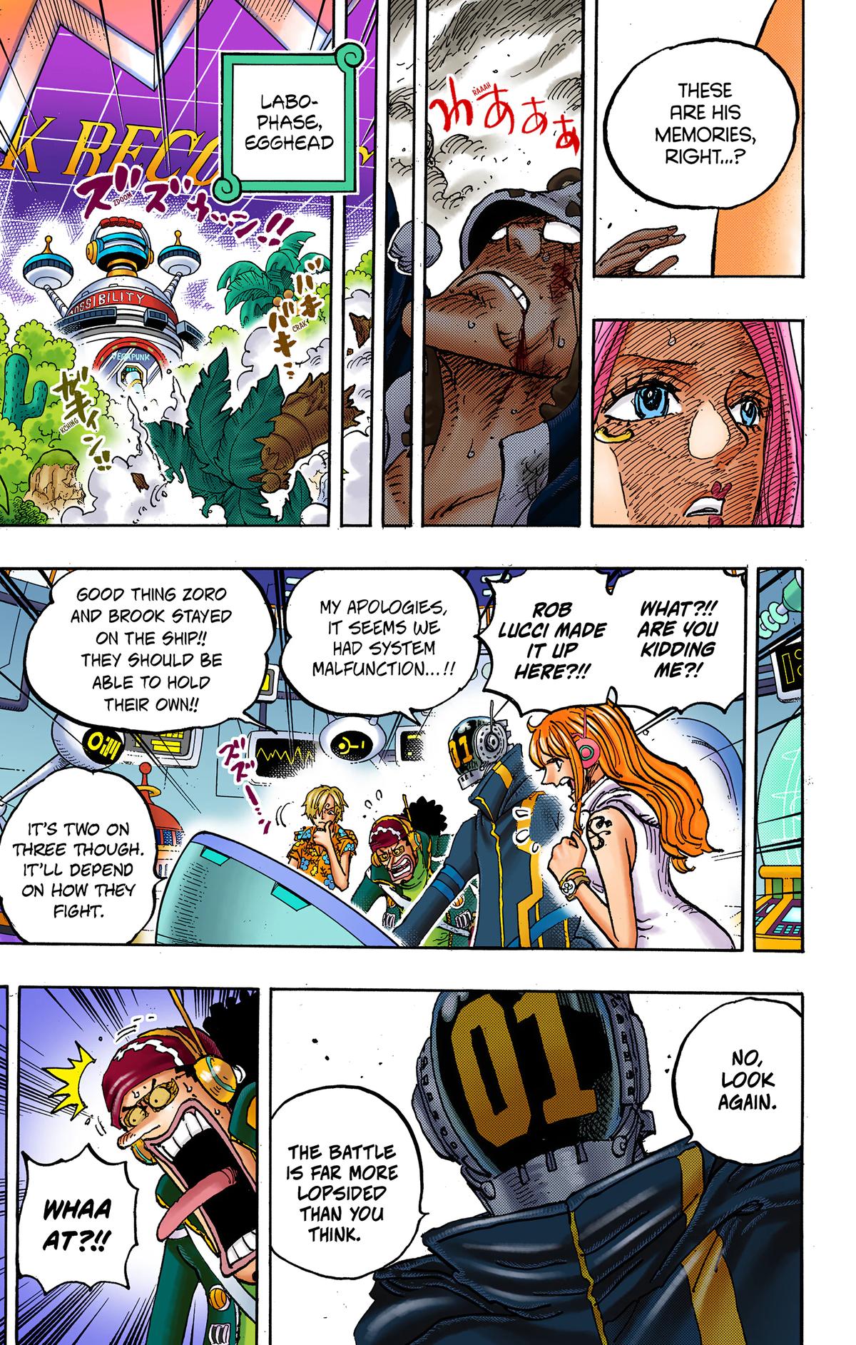 One Piece (Colored) Chapter 1072 page 11 - 