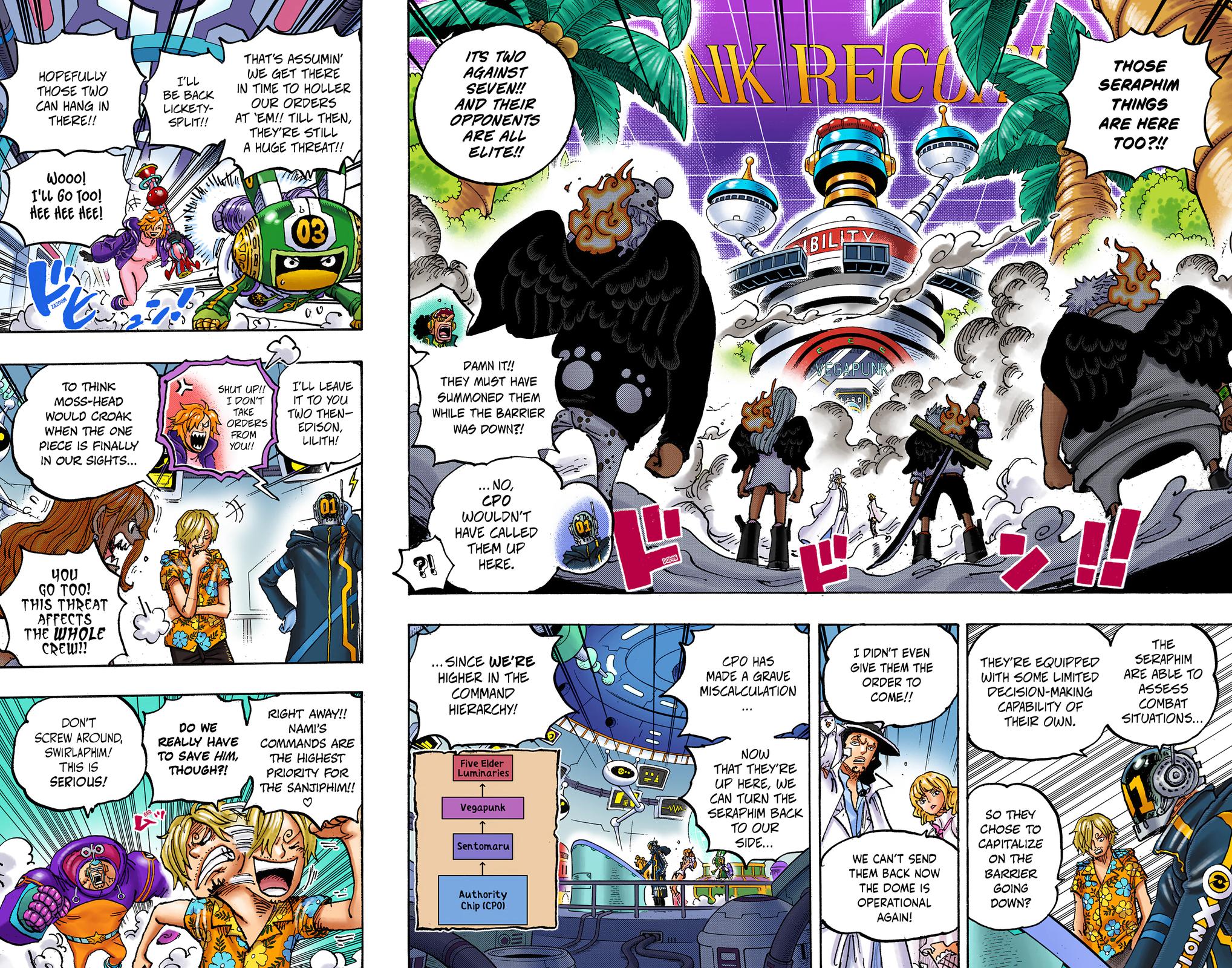 One Piece (Colored) Chapter 1072 page 12 - 