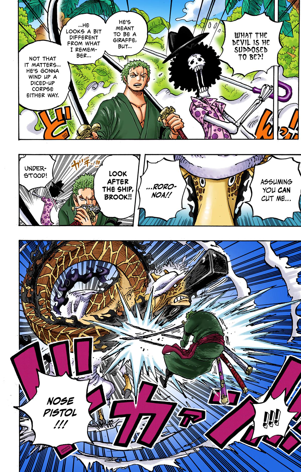One Piece (Colored) Chapter 1072 page 13 - 