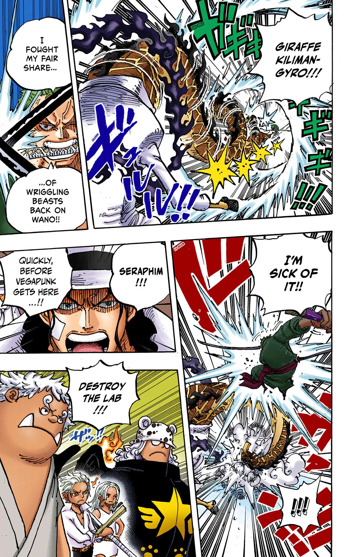 One Piece (Colored) Chapter 1072 page 14 - 