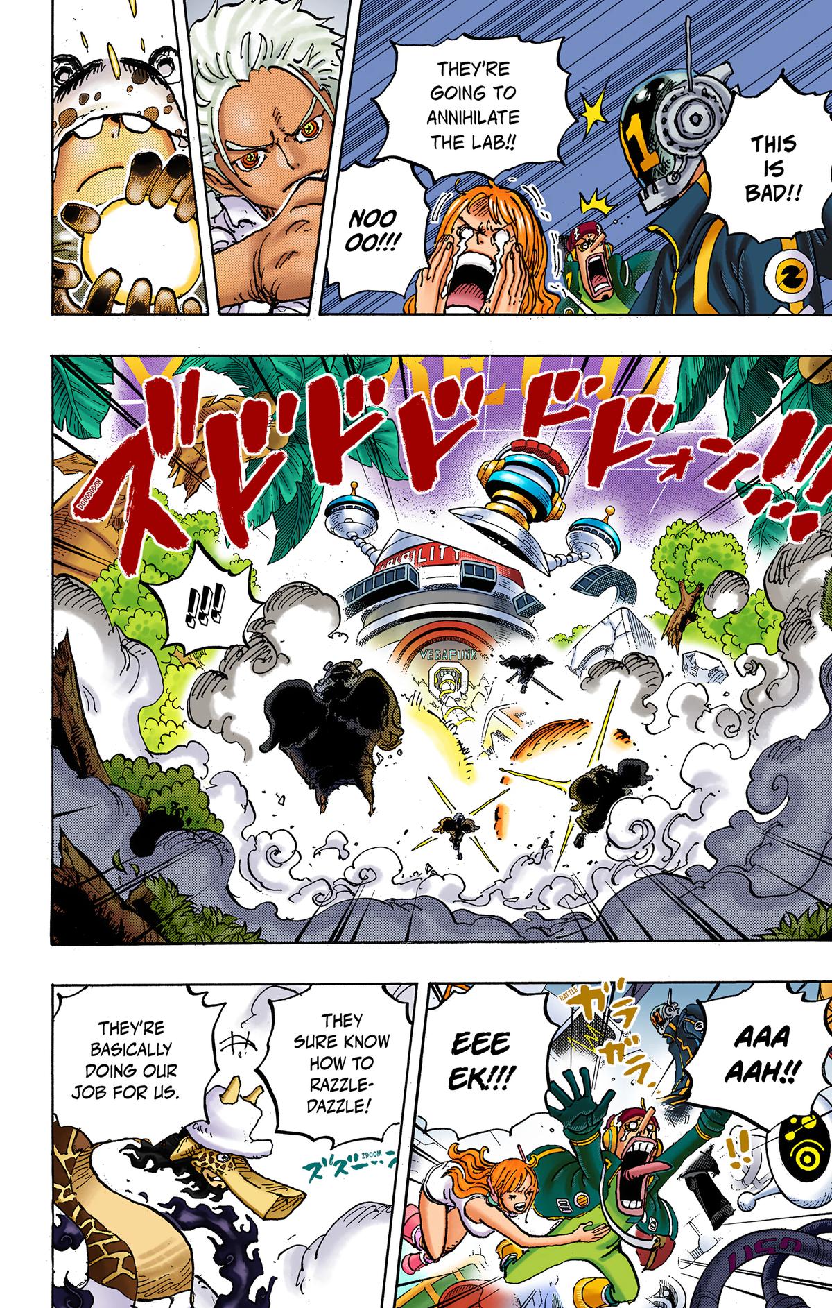 One Piece (Colored) Chapter 1072 page 15 - 