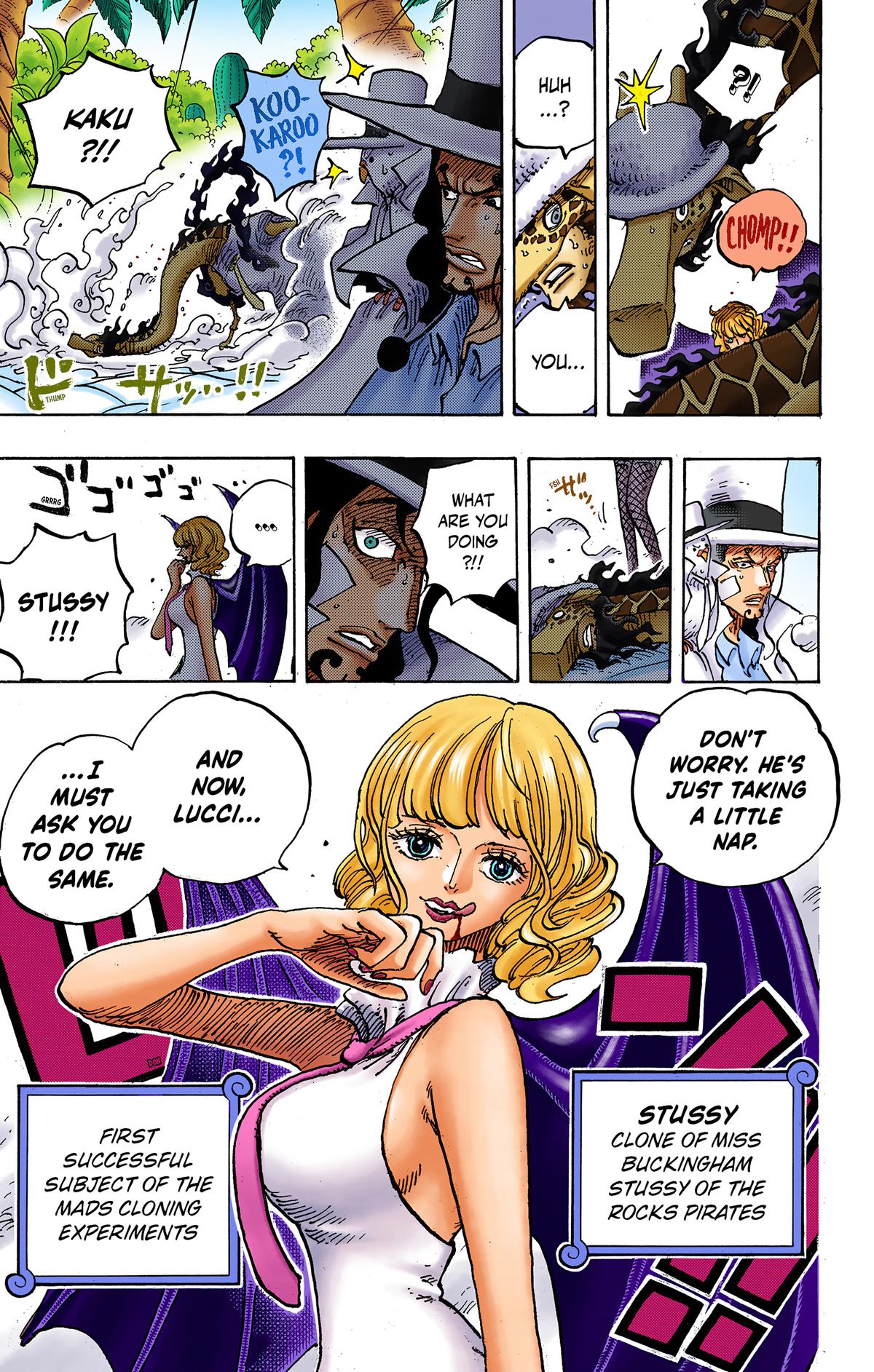 One Piece (Colored) Chapter 1072 page 16 - 
