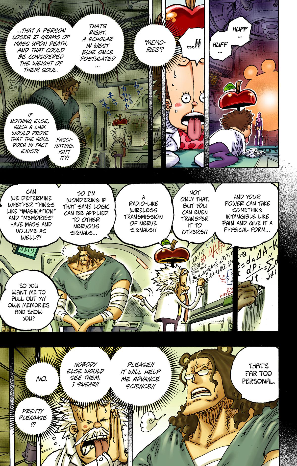 One Piece (Colored) Chapter 1072 page 9 - 