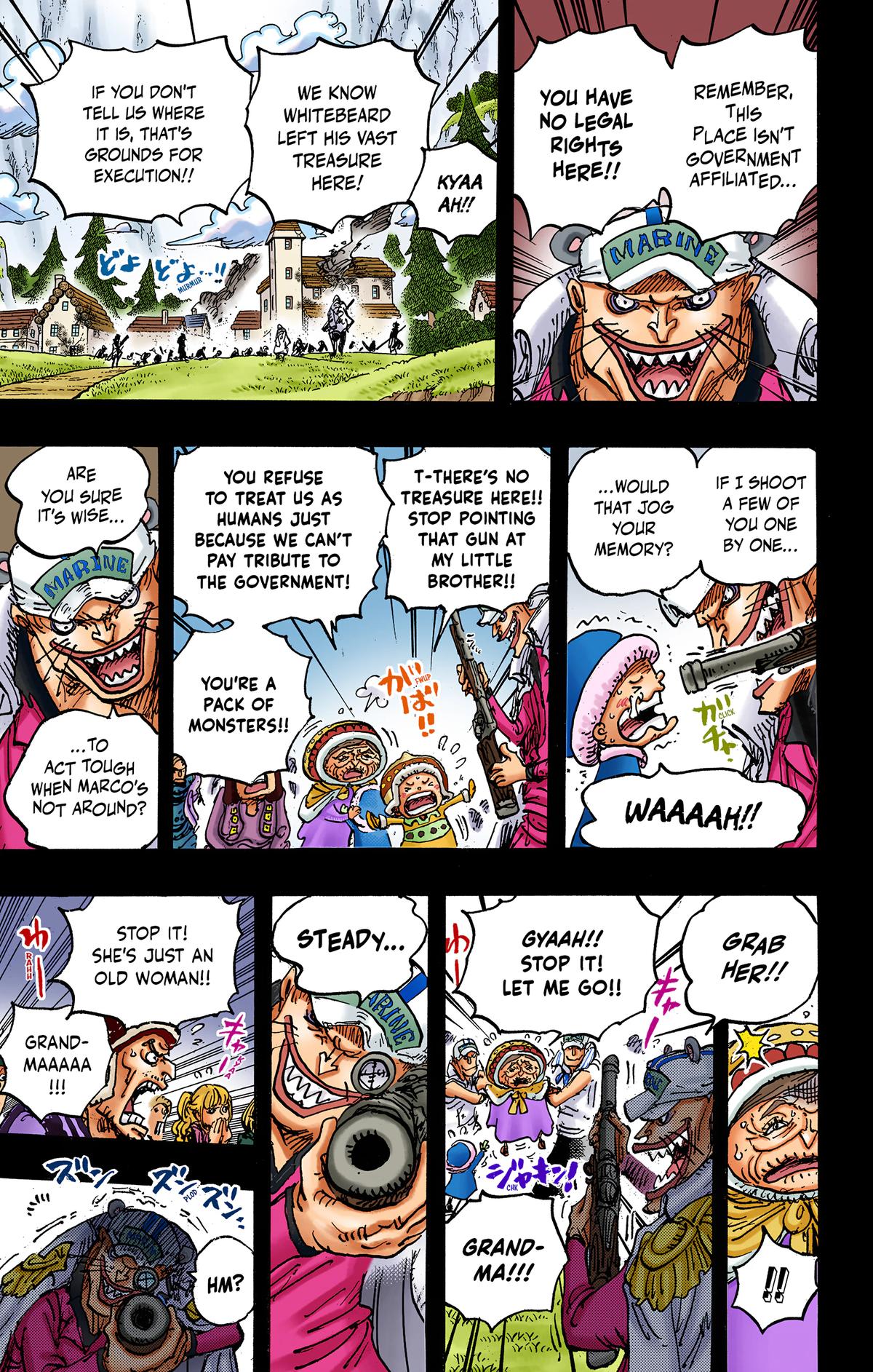 One Piece (Colored) Chapter 1073 page 11 - 