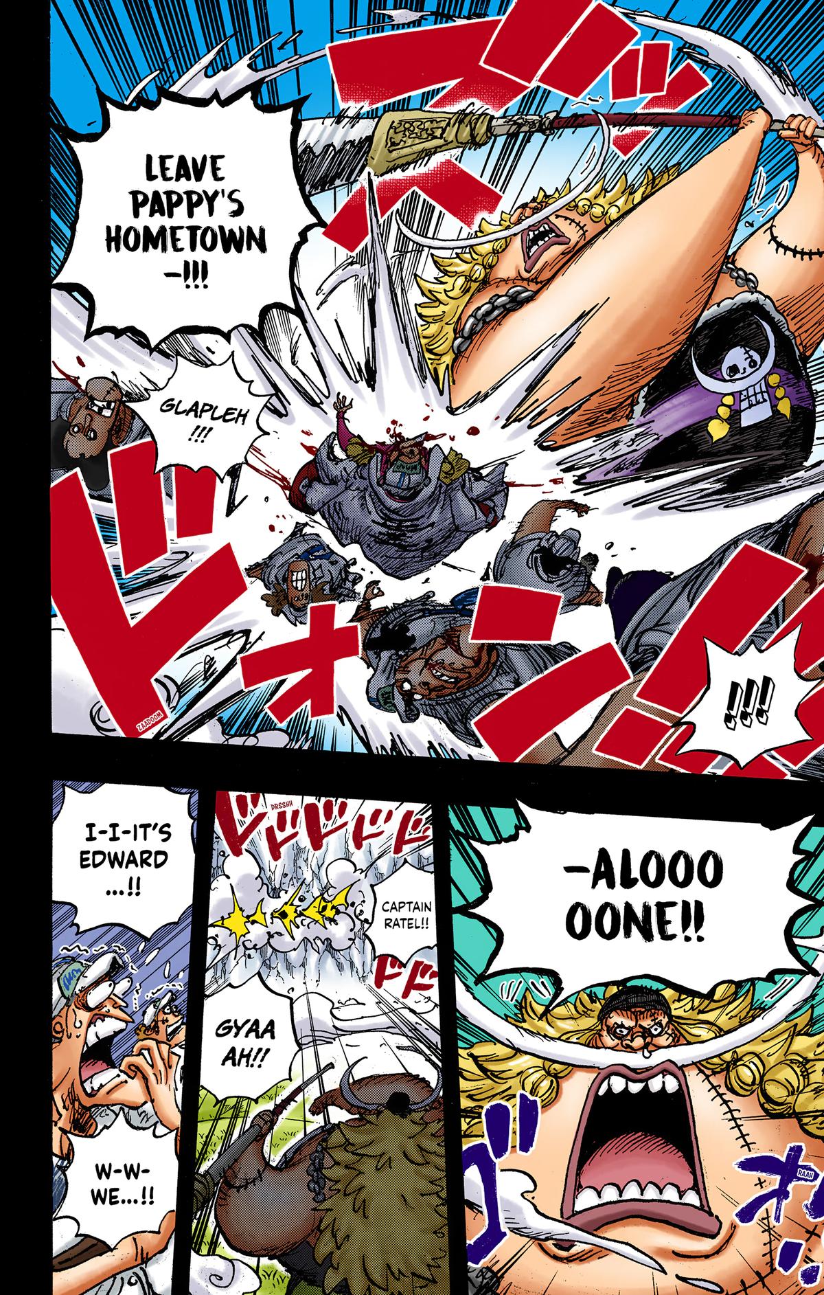 One Piece (Colored) Chapter 1073 page 12 - 