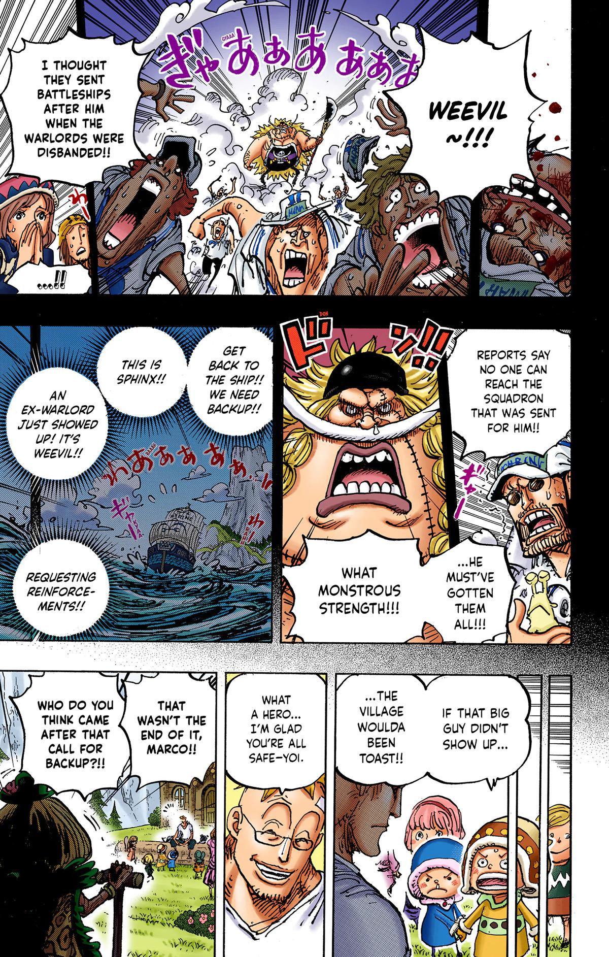 One Piece (Colored) Chapter 1073 page 13 - 