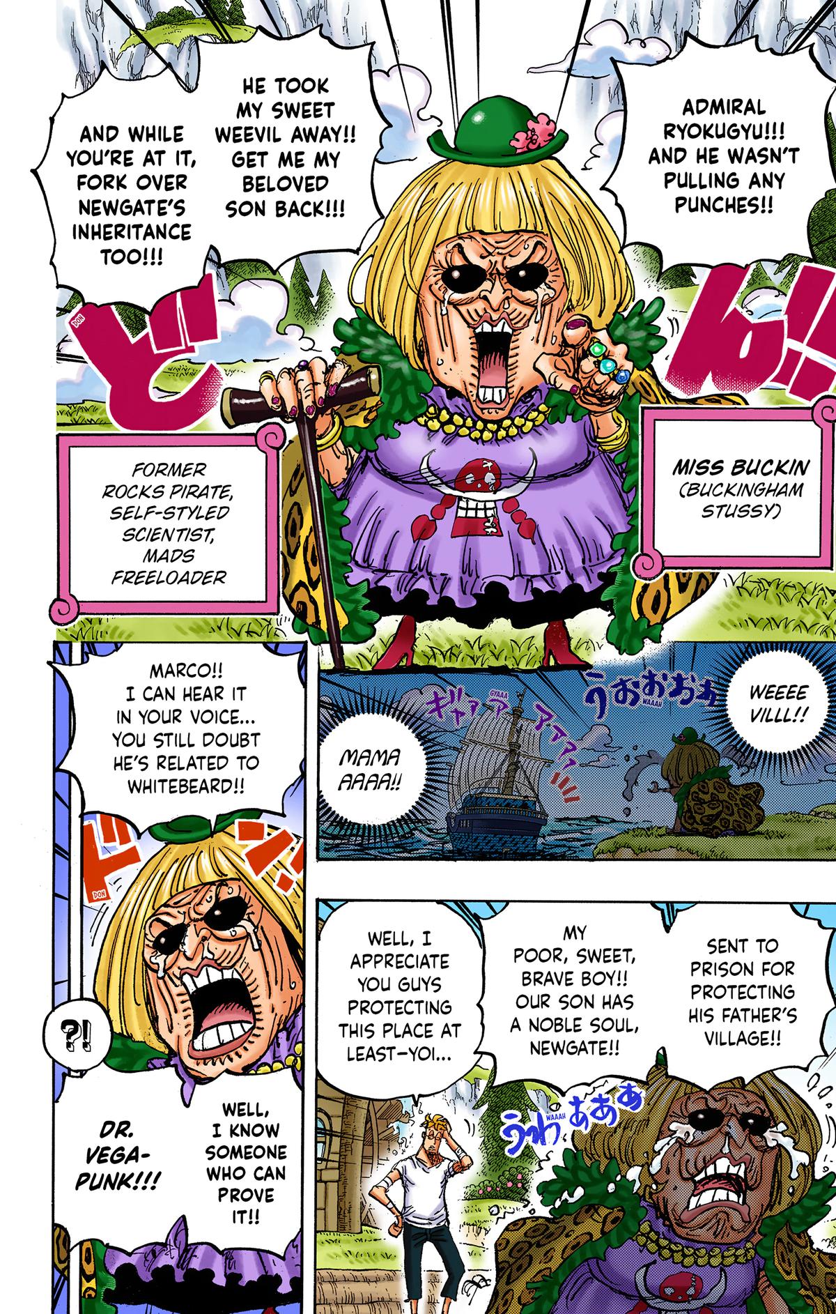 One Piece (Colored) Chapter 1073 page 14 - 