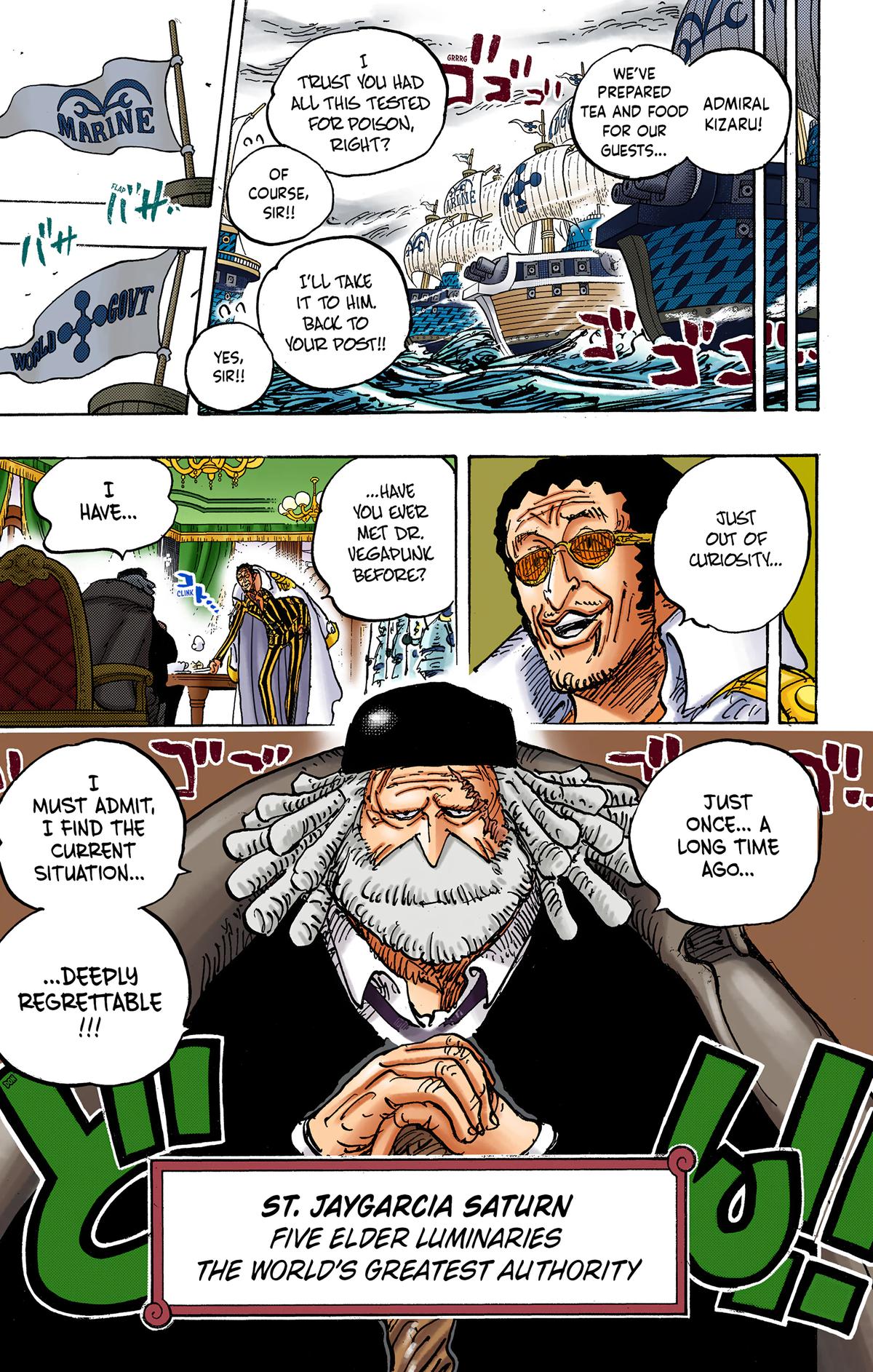 One Piece (Colored) Chapter 1073 page 15 - 