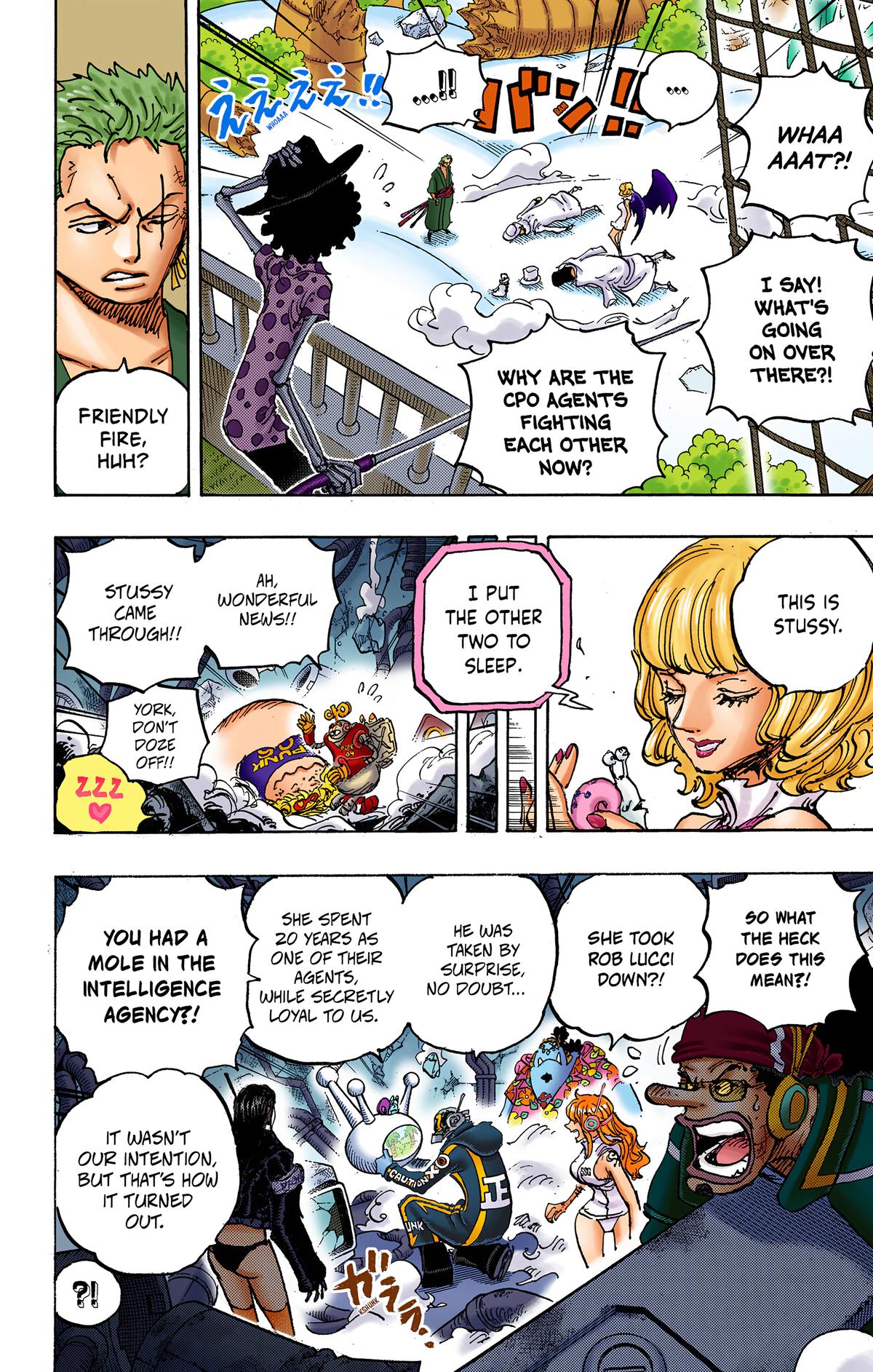 One Piece (Colored) Chapter 1073 page 4 - 