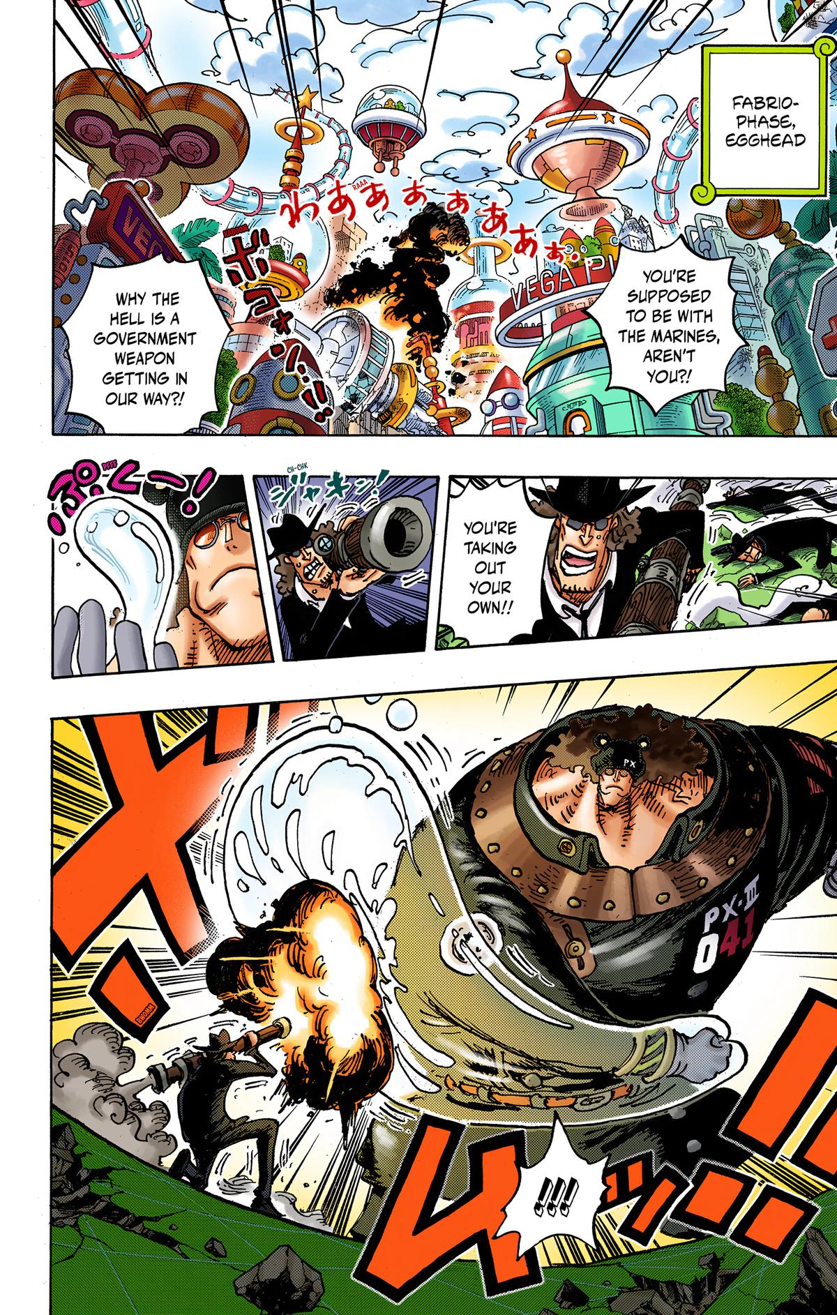 One Piece (Colored) Chapter 1074 page 2 - 
