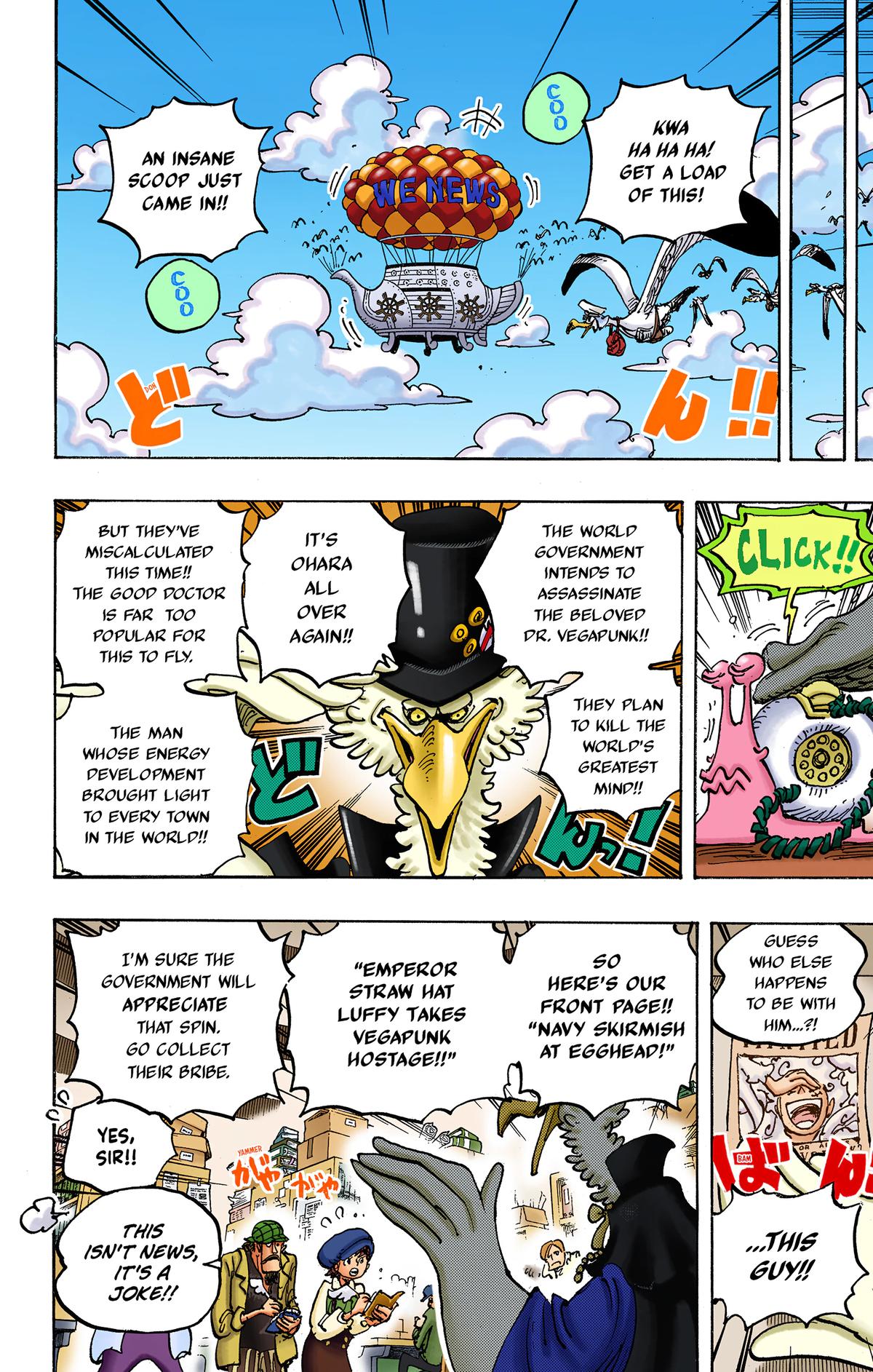 One Piece (Colored) Chapter 1074 page 15 - 