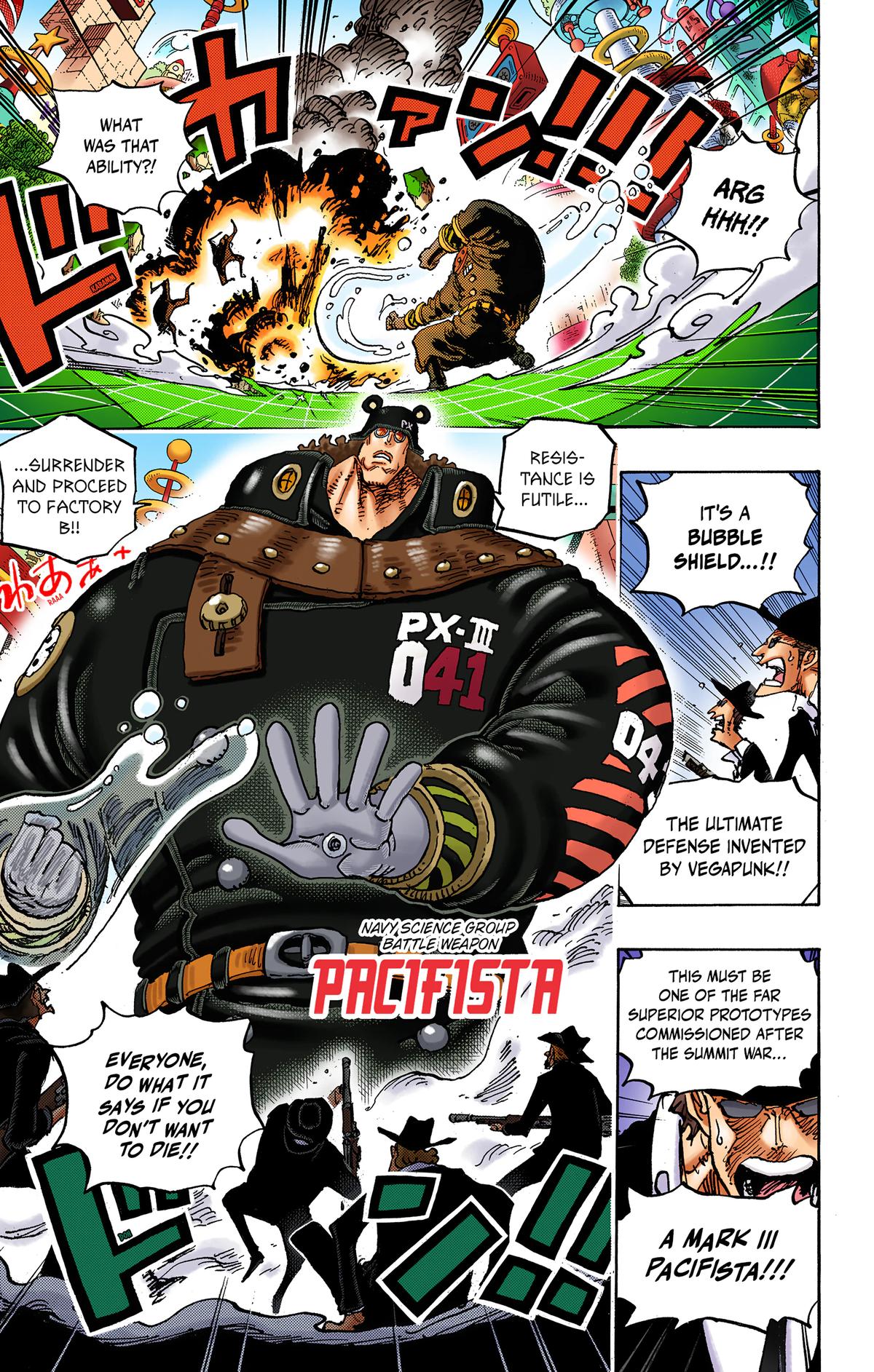 One Piece (Colored) Chapter 1074 page 3 - 