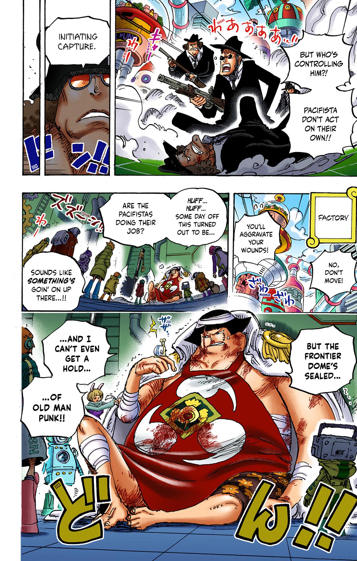 One Piece (Colored) Chapter 1074 page 4 - 