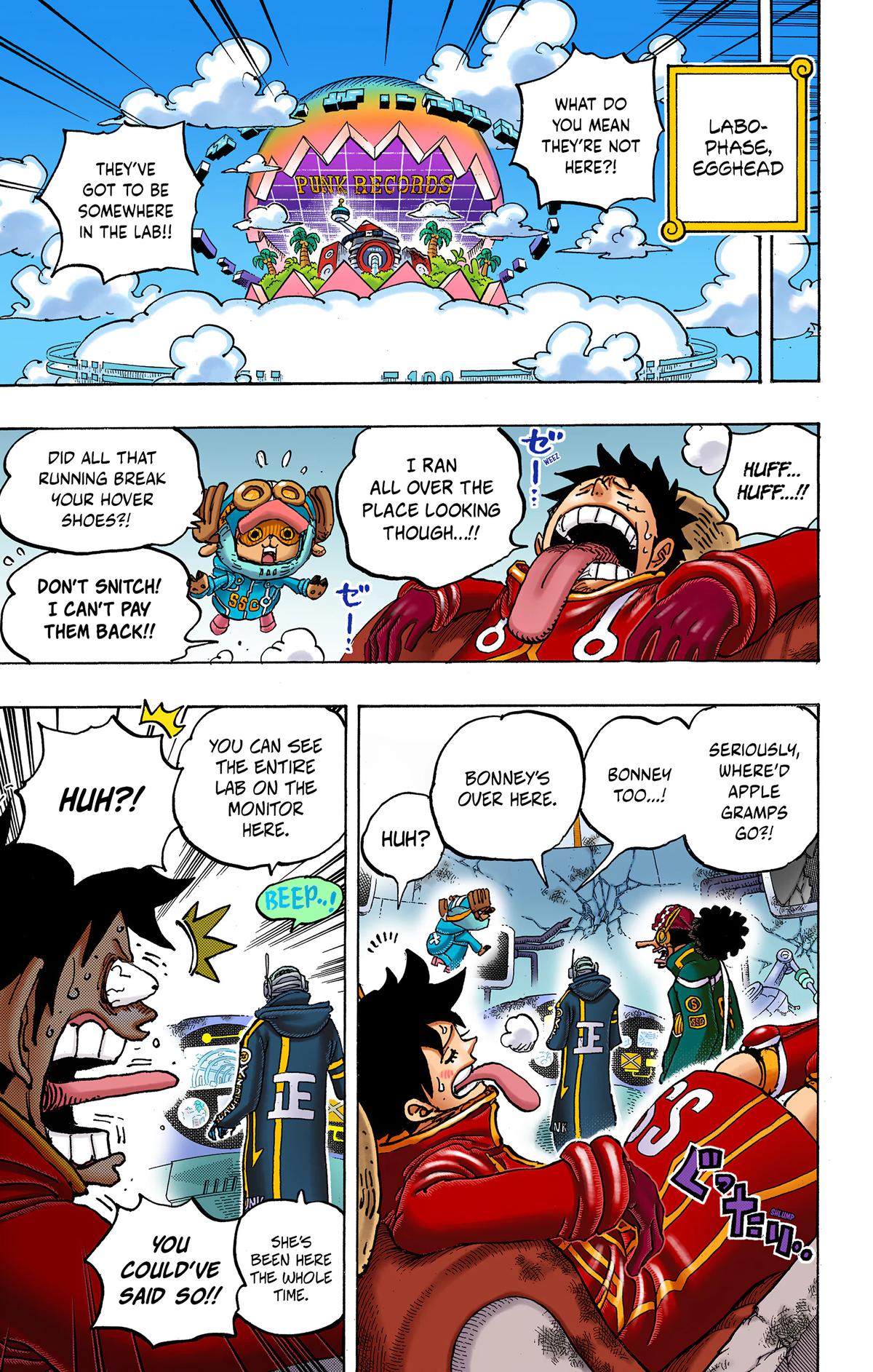 One Piece (Colored) Chapter 1074 page 7 - 