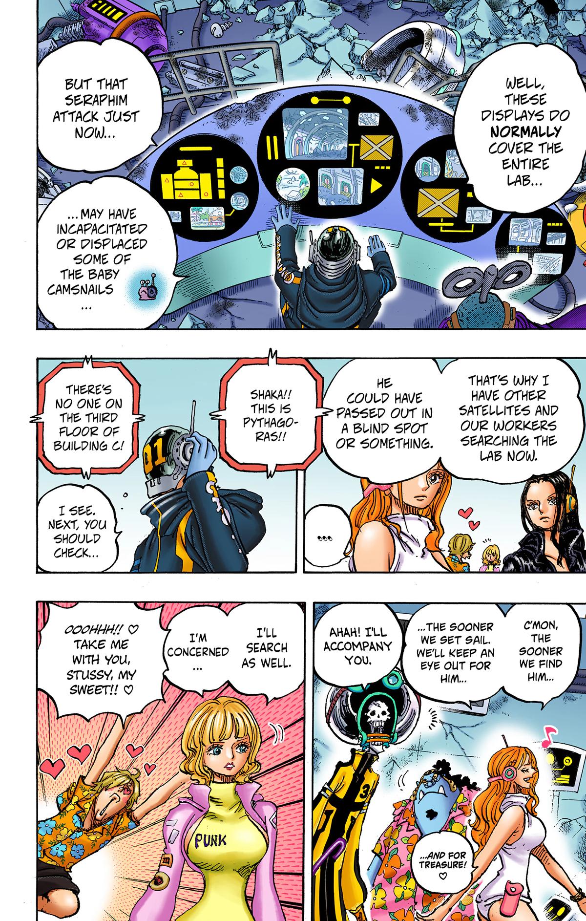 One Piece (Colored) Chapter 1074 page 9 - 