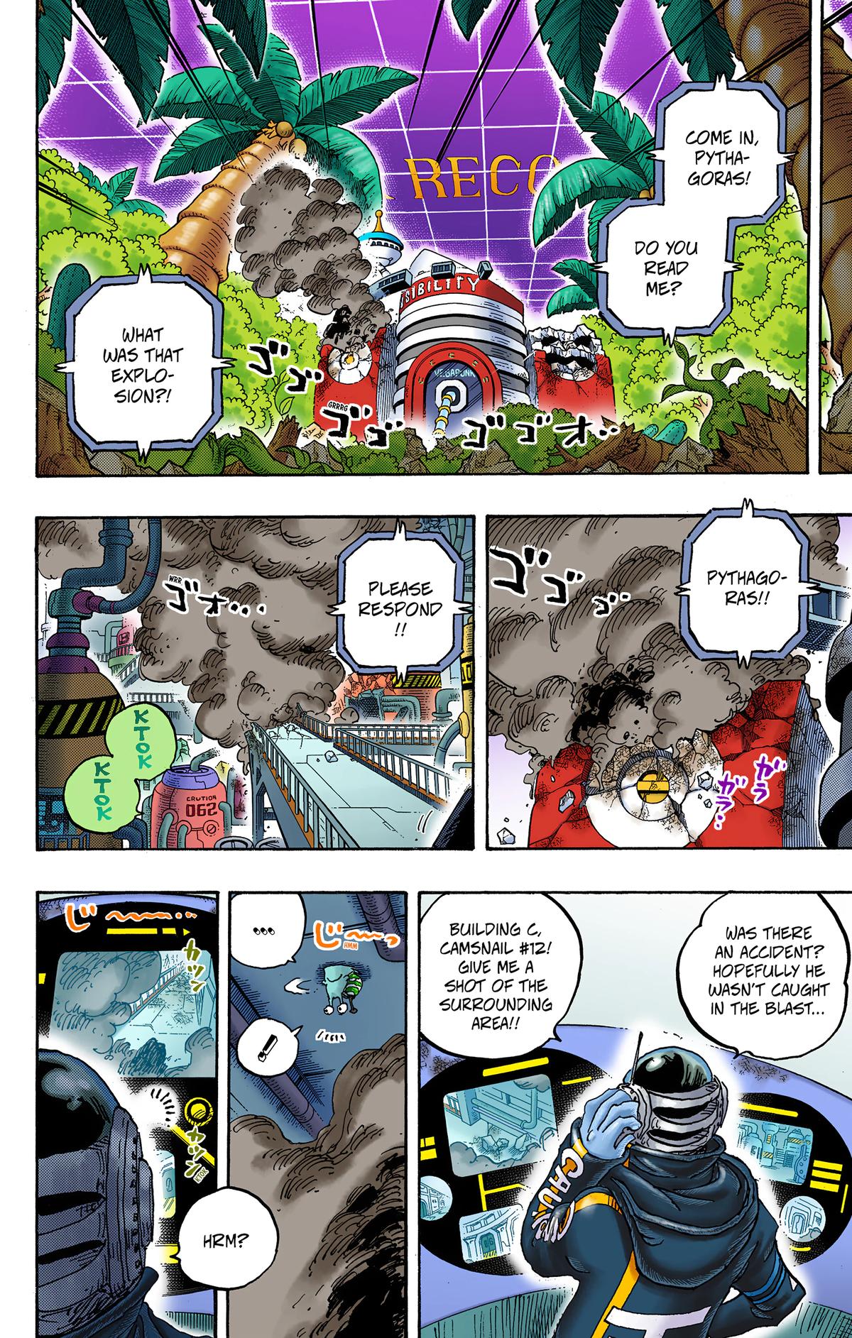 One Piece (Colored) Chapter 1075 page 2 - 