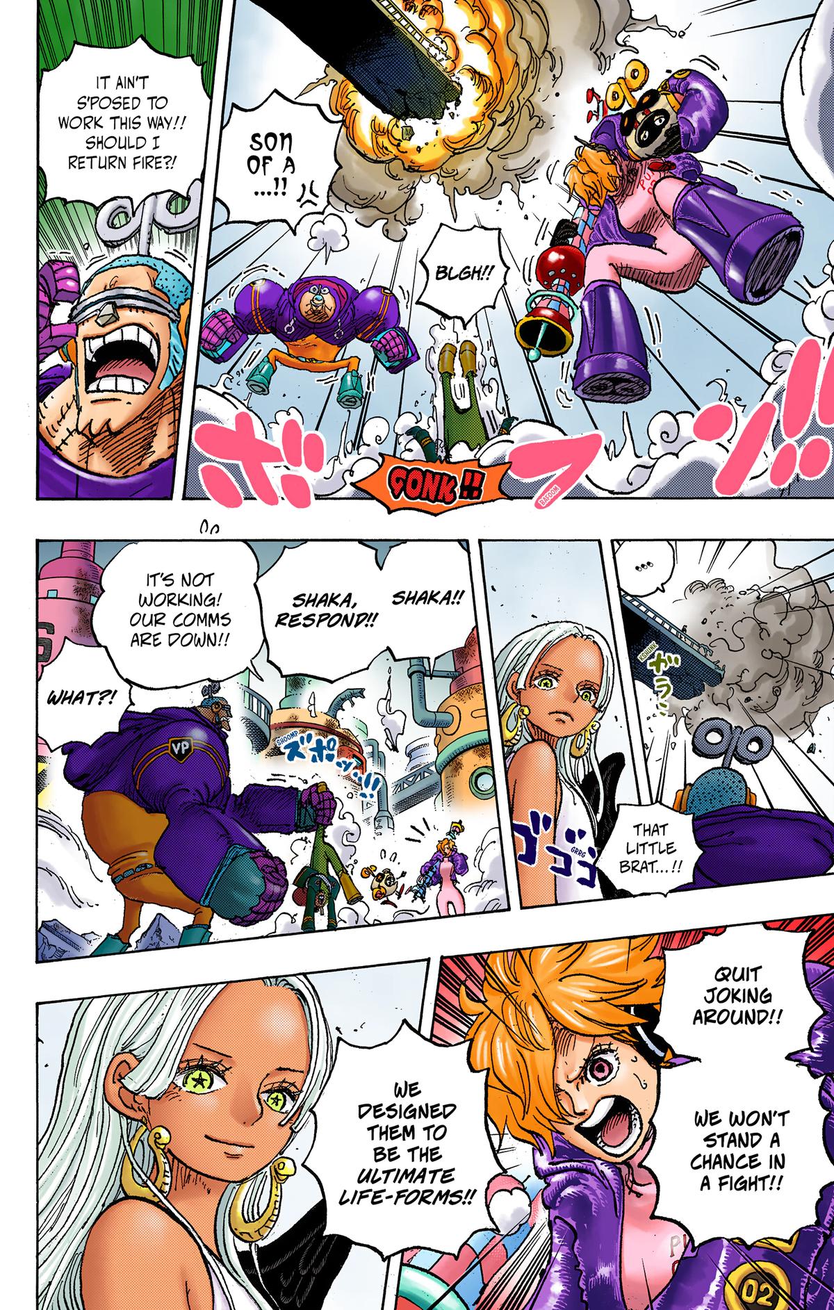 One Piece (Colored) Chapter 1075 page 12 - 