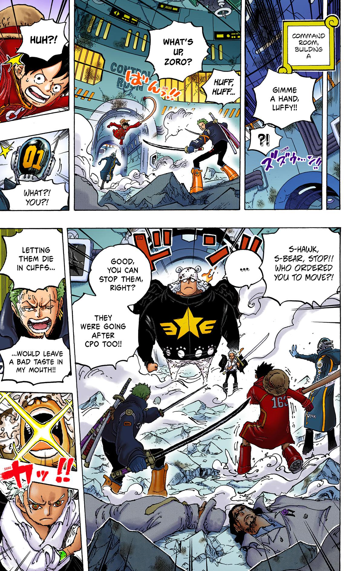 One Piece (Colored) Chapter 1075 page 13 - 