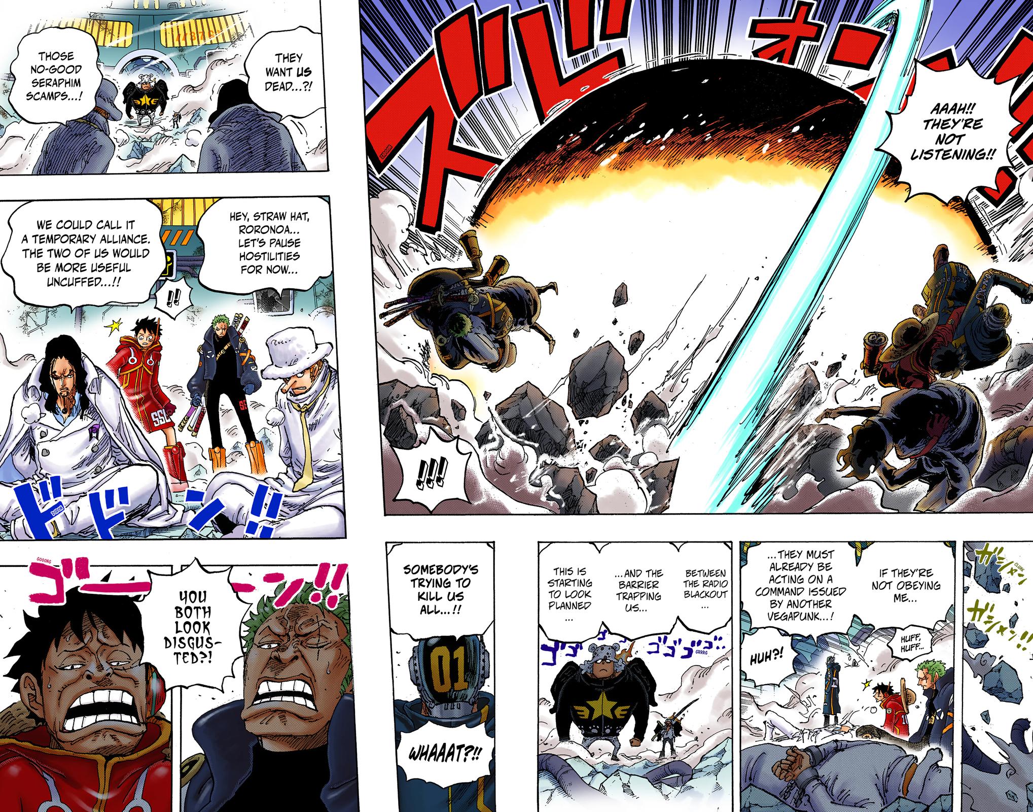 One Piece (Colored) Chapter 1075 page 14 - 