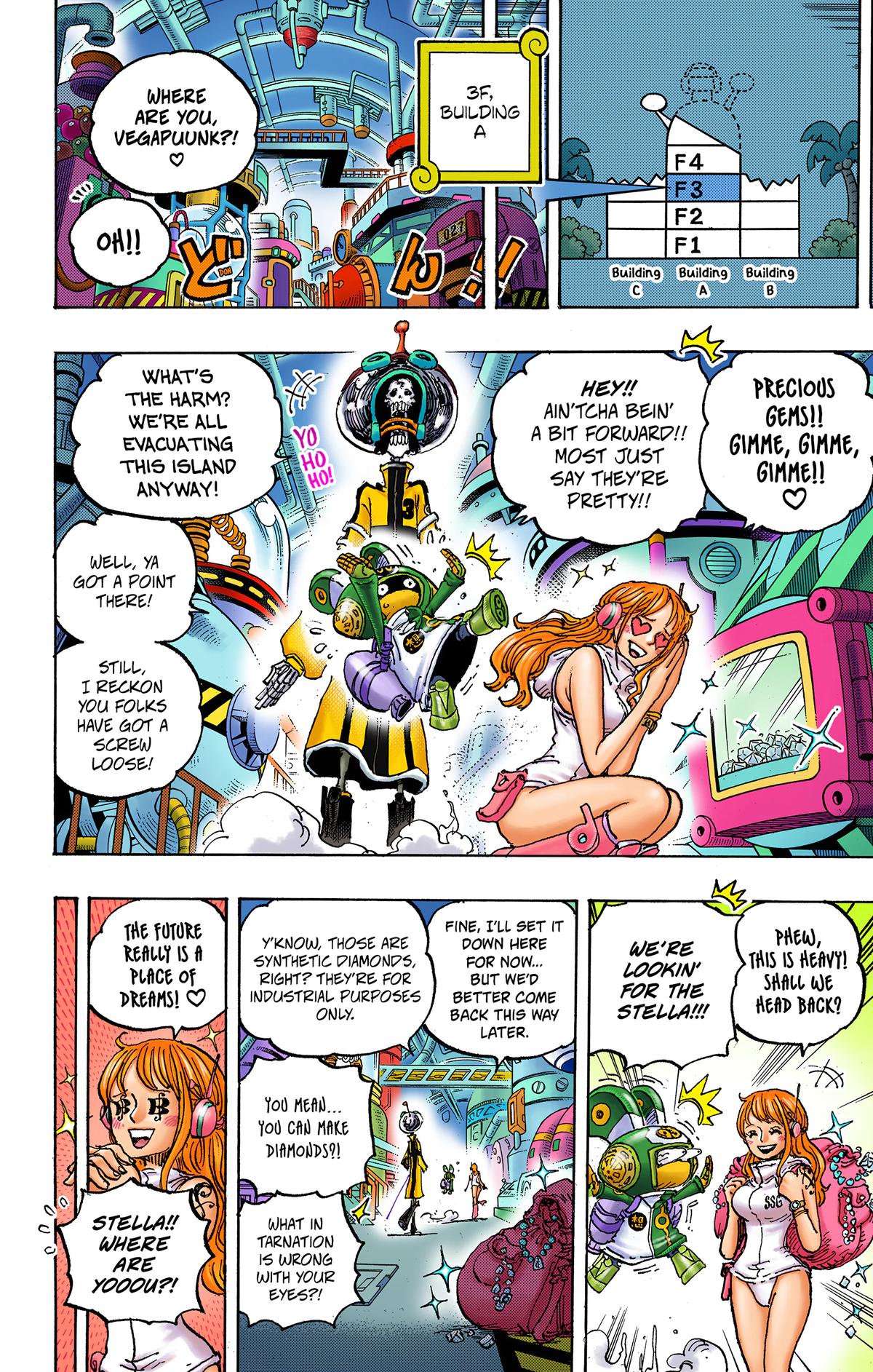 One Piece (Colored) Chapter 1075 page 4 - 