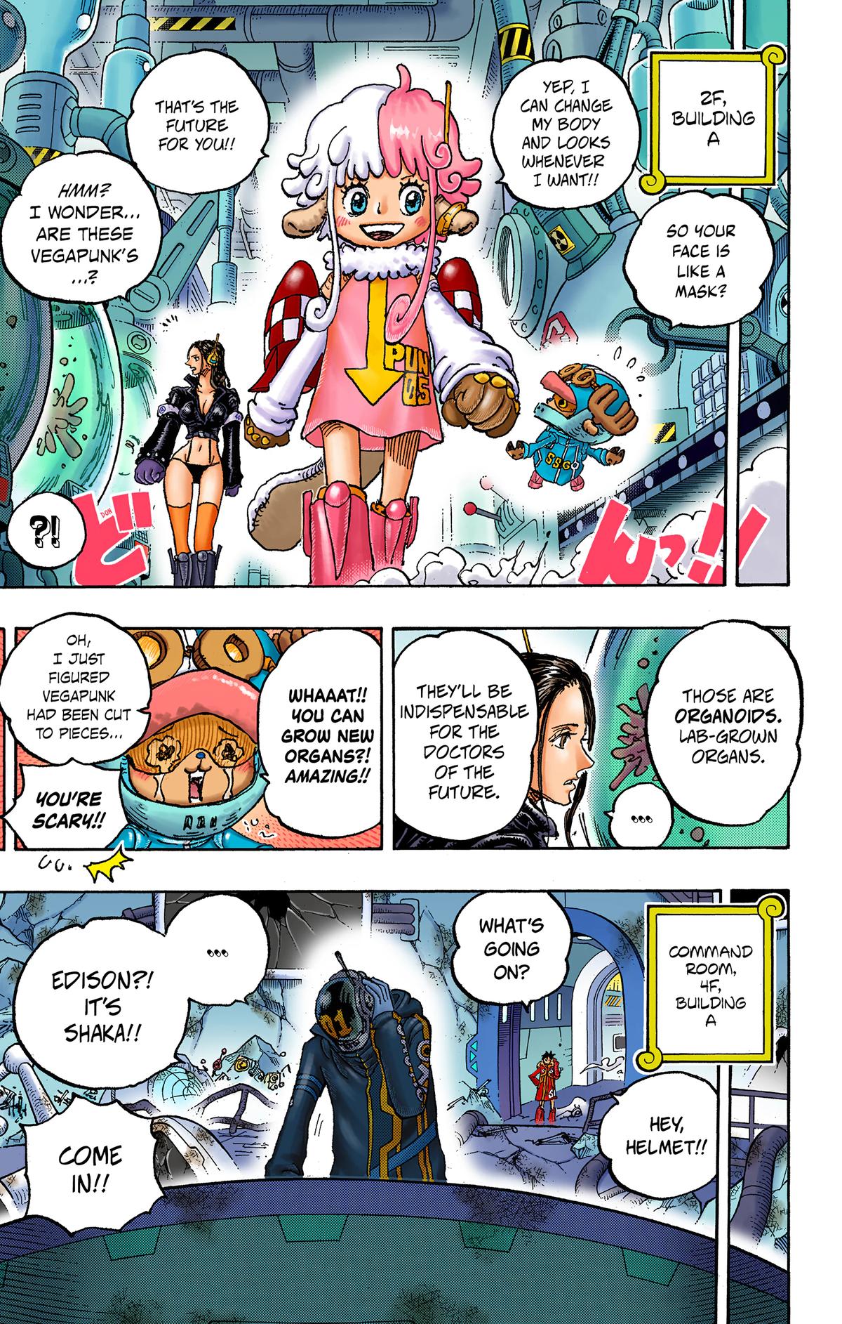 One Piece (Colored) Chapter 1075 page 5 - 