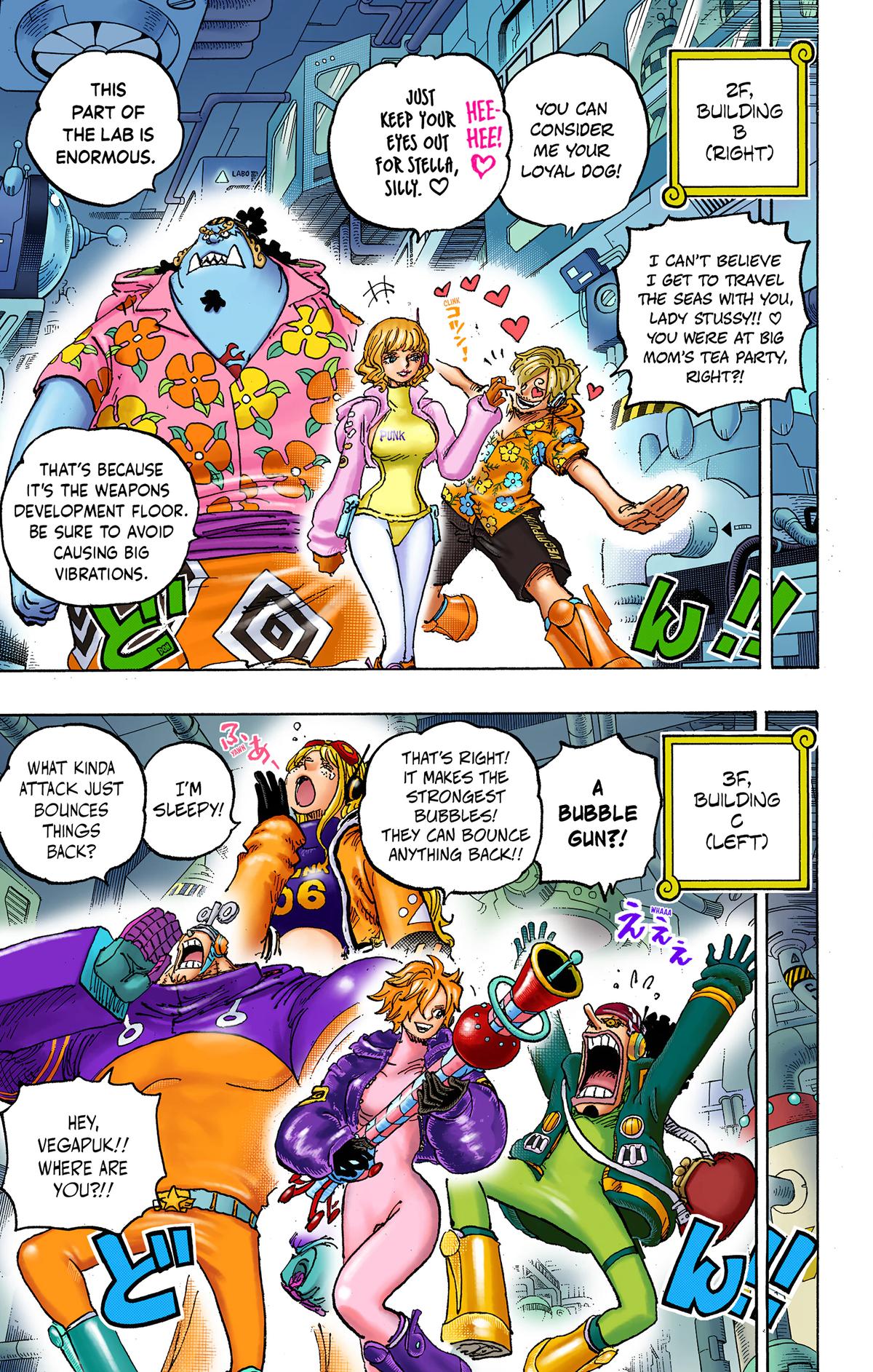One Piece (Colored) Chapter 1075 page 7 - 