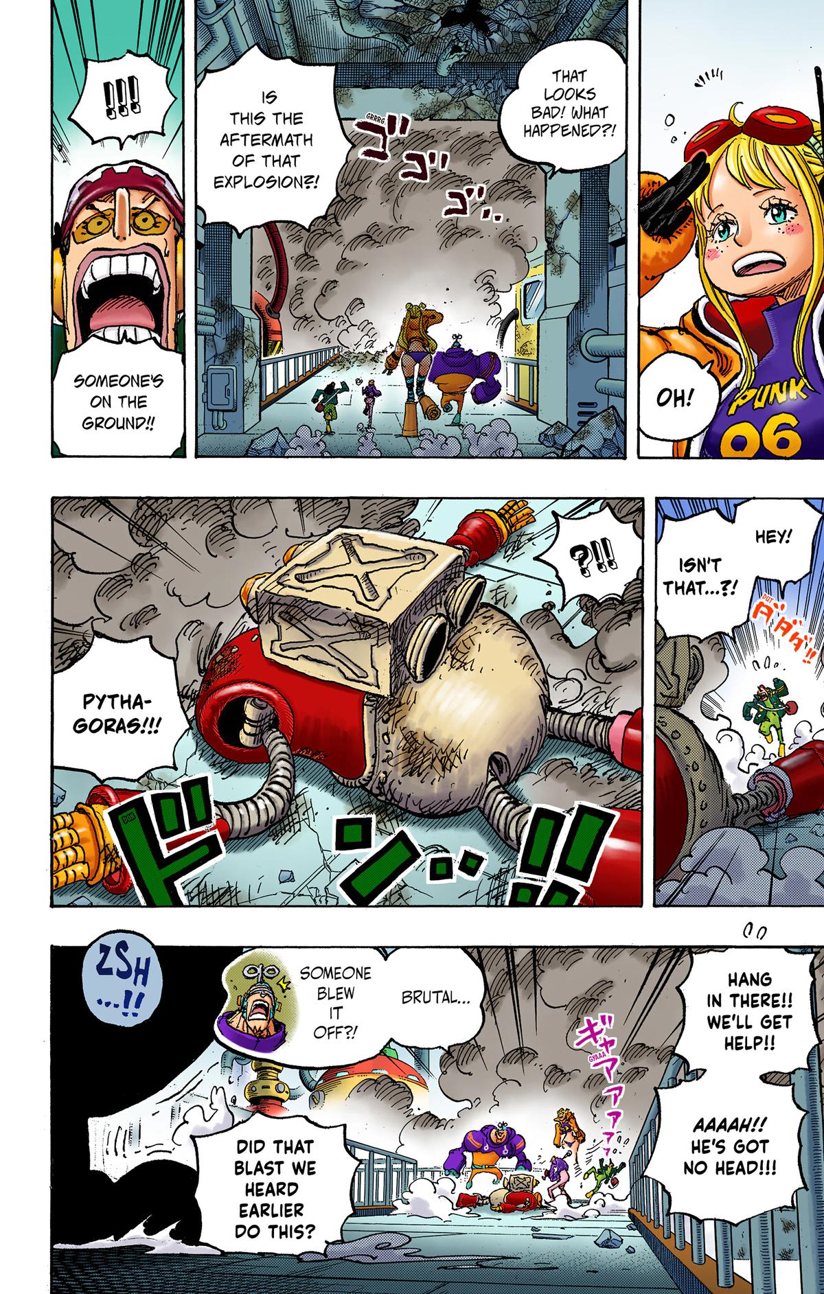 One Piece (Colored) Chapter 1075 page 8 - 