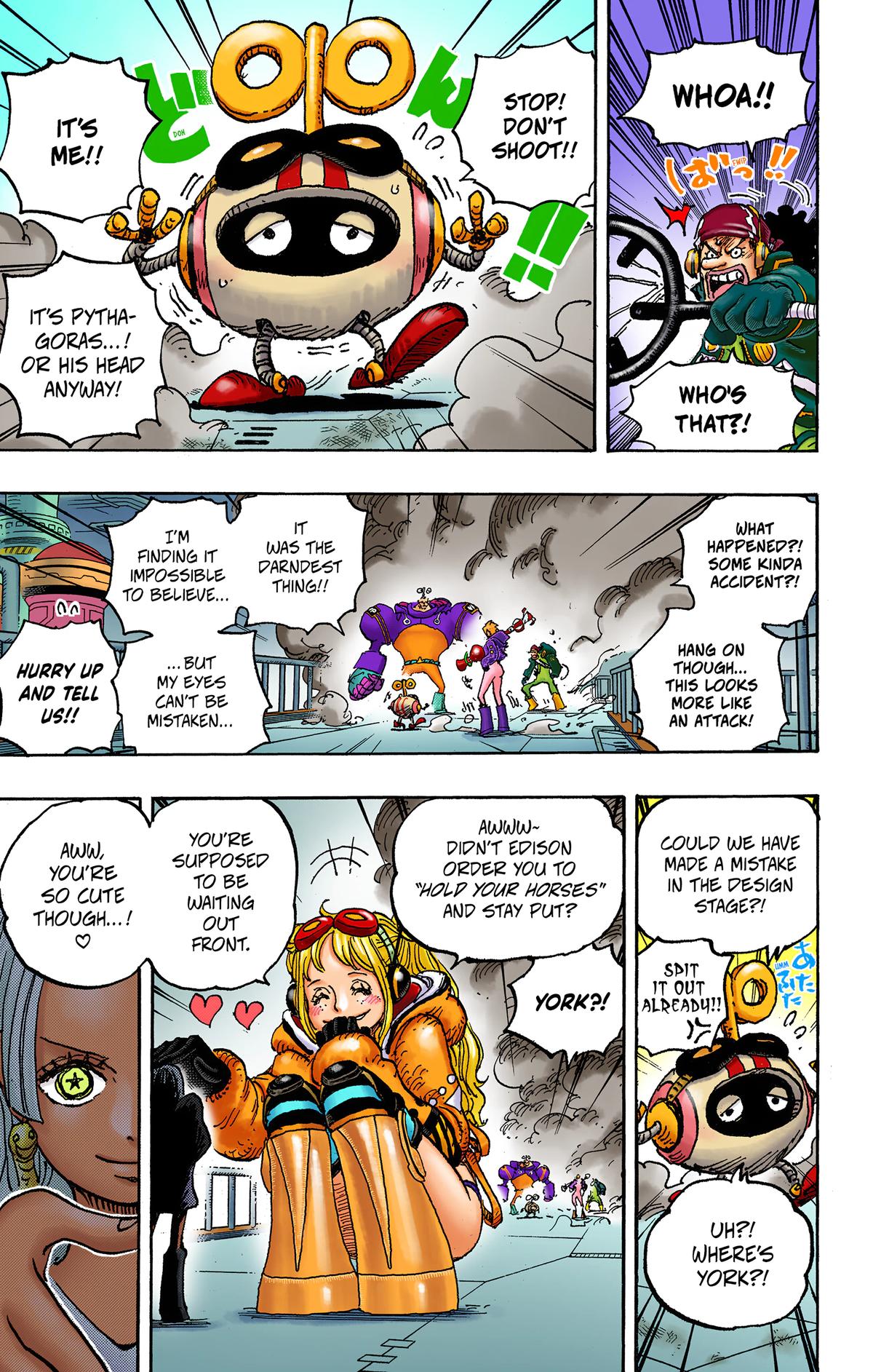 One Piece (Colored) Chapter 1075 page 9 - 