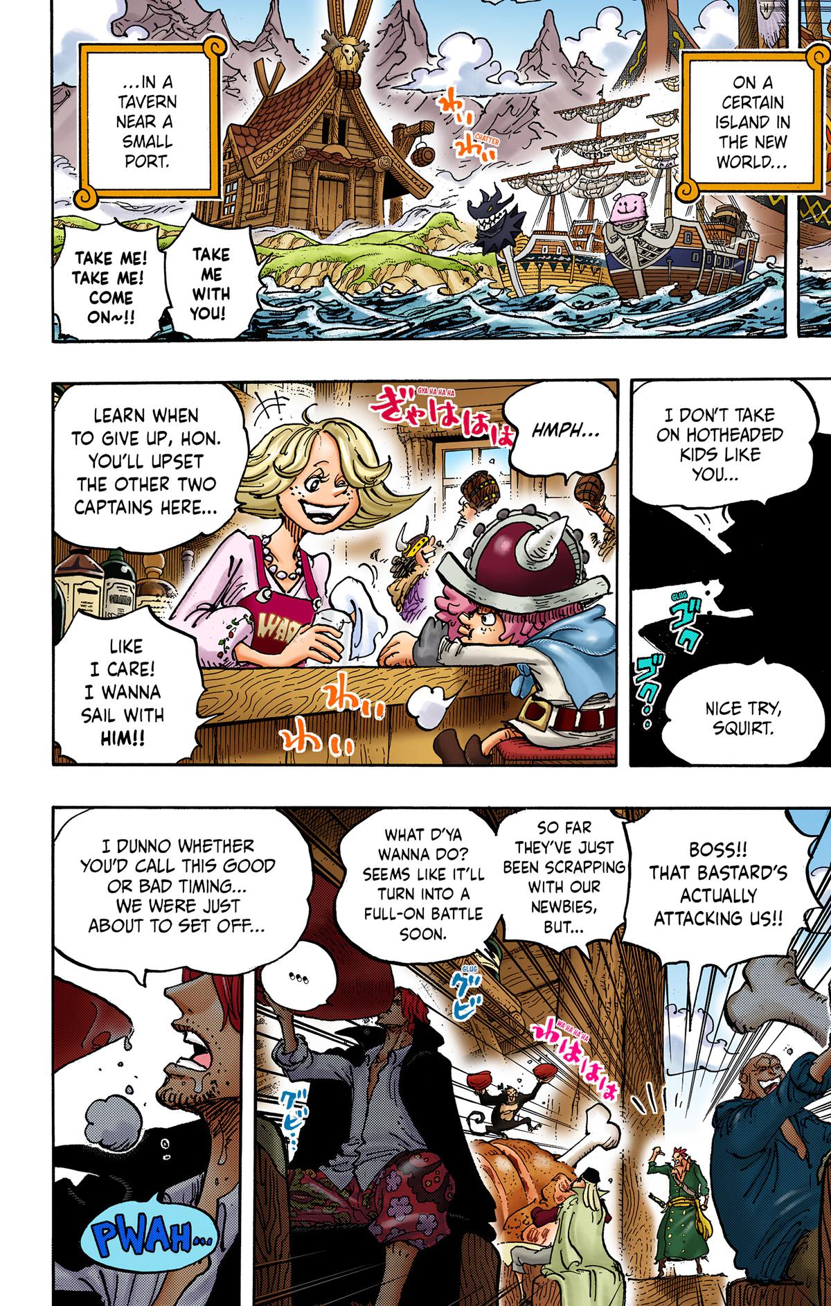 One Piece (Colored) Chapter 1076 page 11 - 