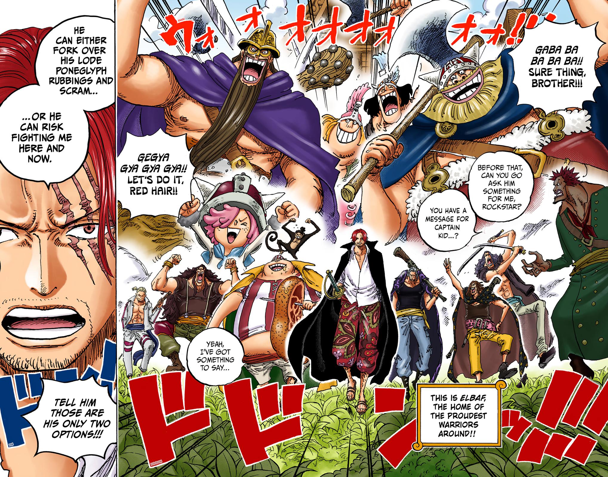 One Piece (Colored) Chapter 1076 page 13 - 
