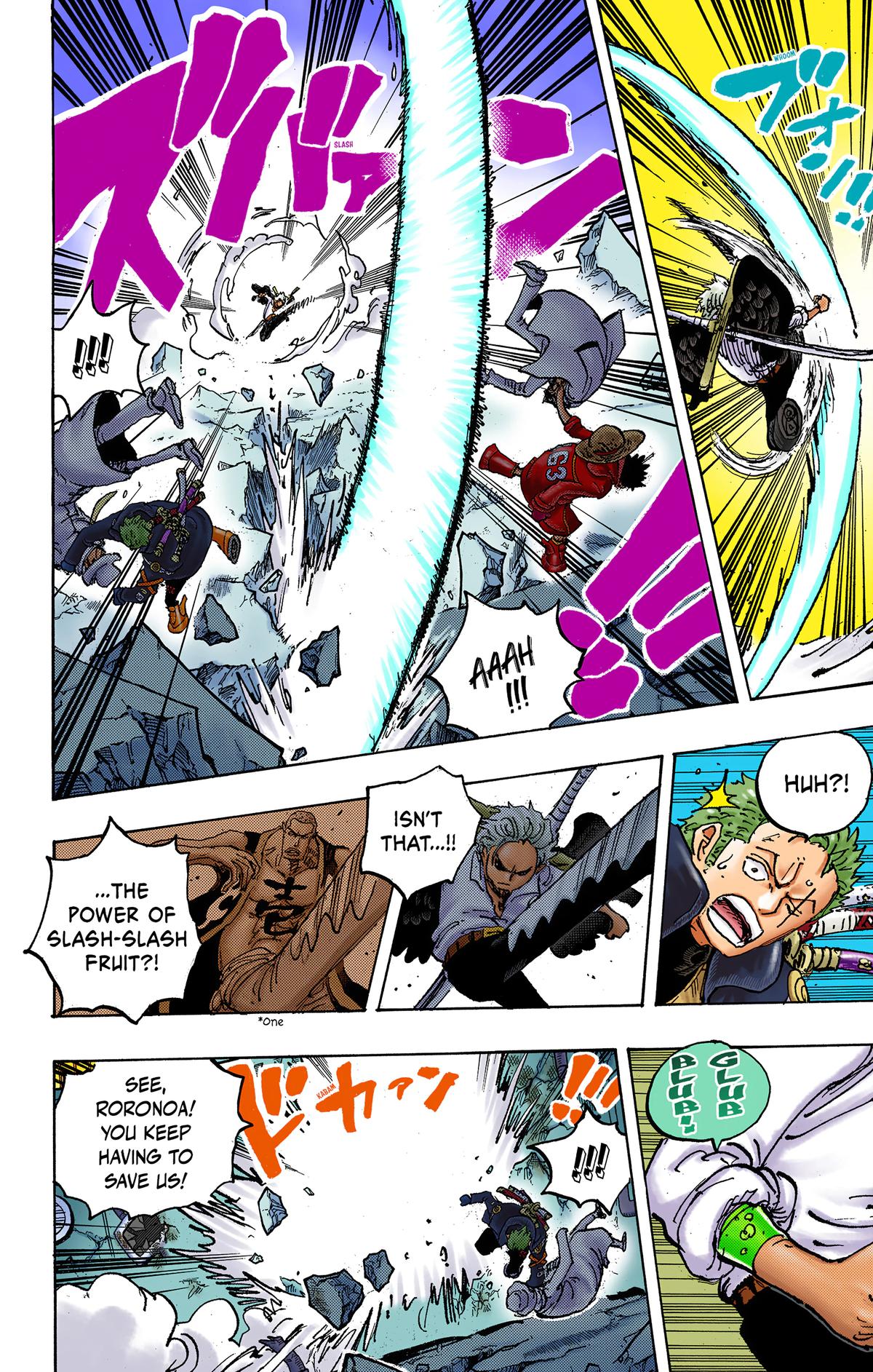 One Piece (Colored) Chapter 1076 page 4 - 