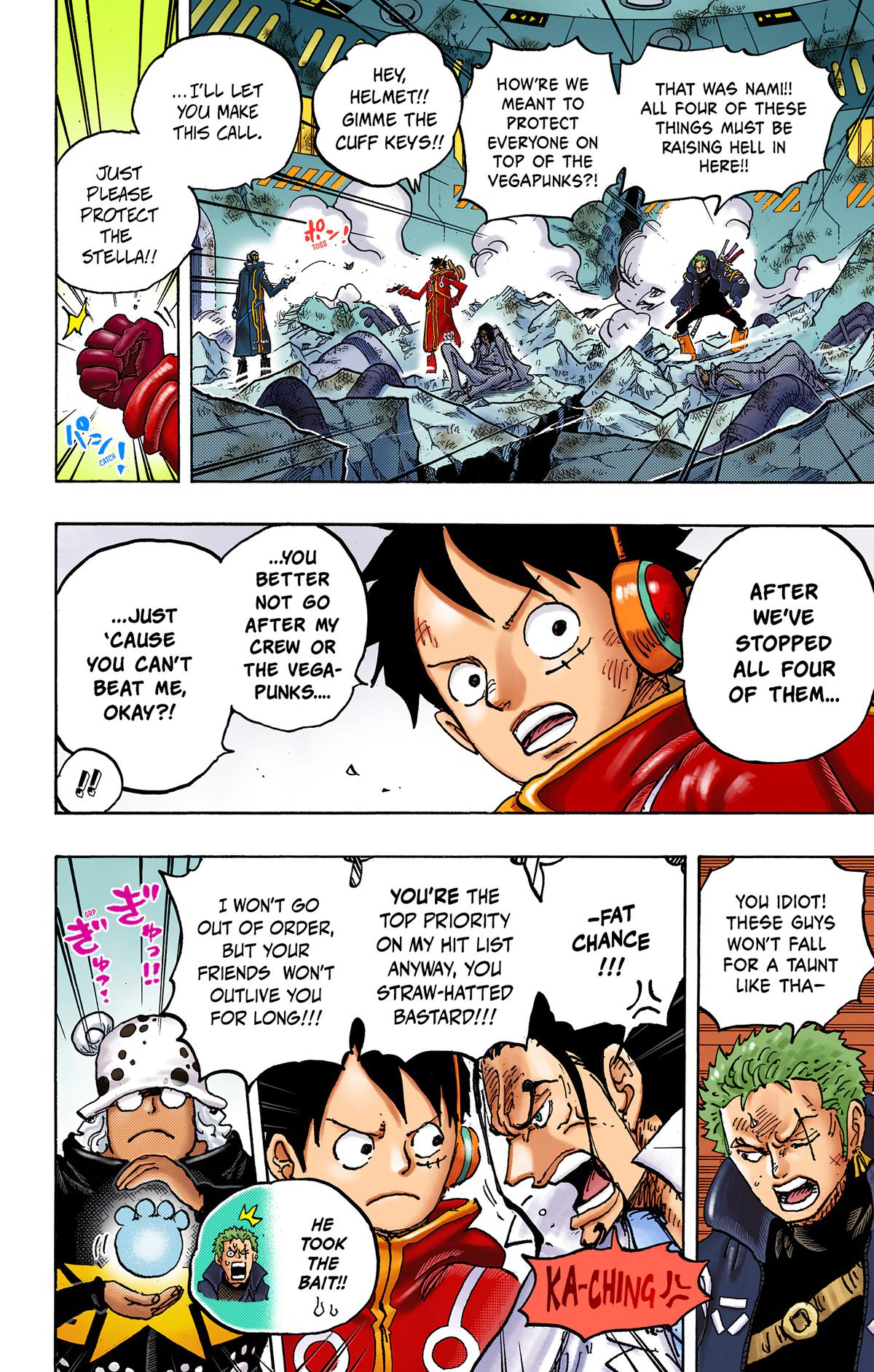 One Piece (Colored) Chapter 1076 page 6 - 