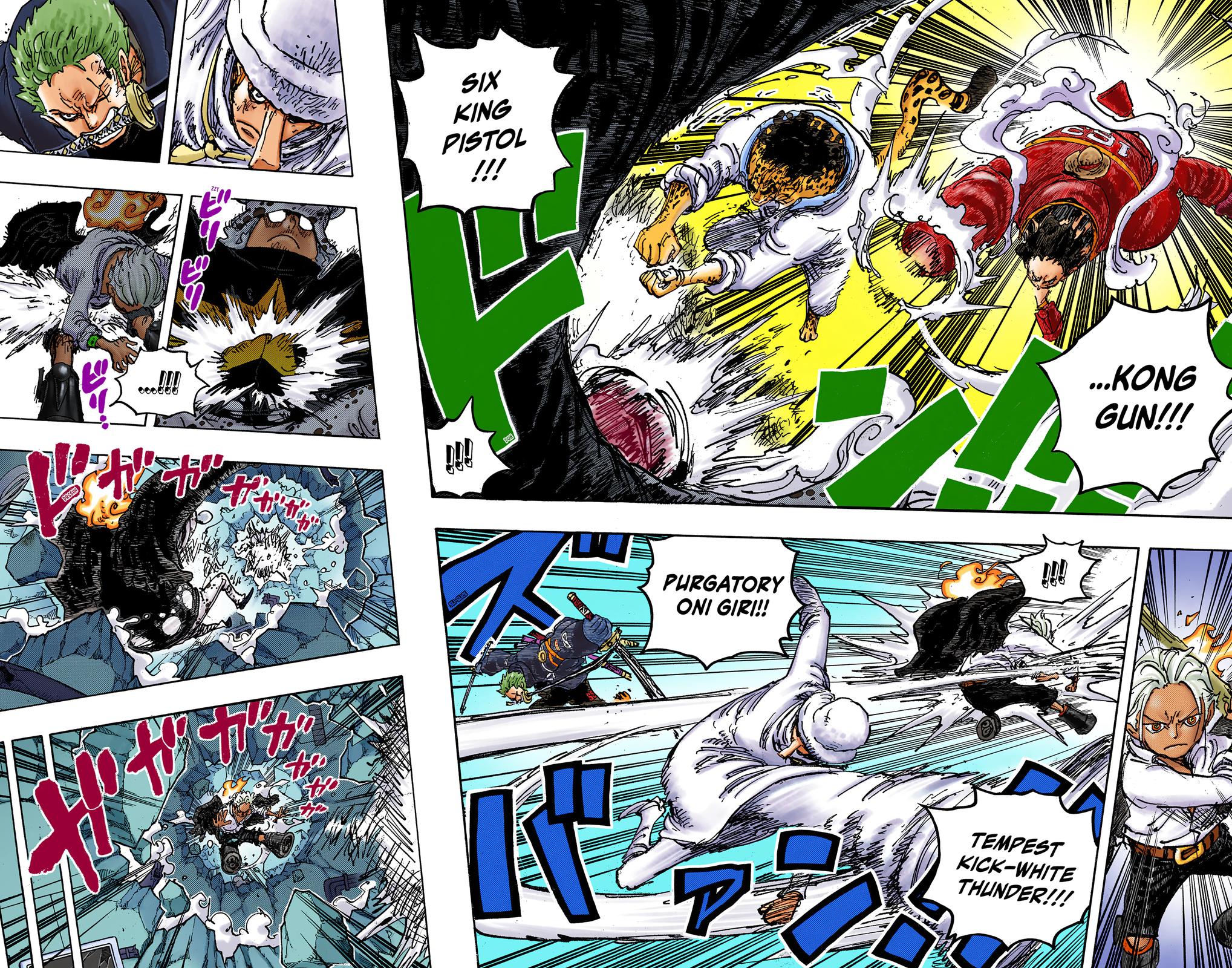 One Piece (Colored) Chapter 1076 page 8 - 