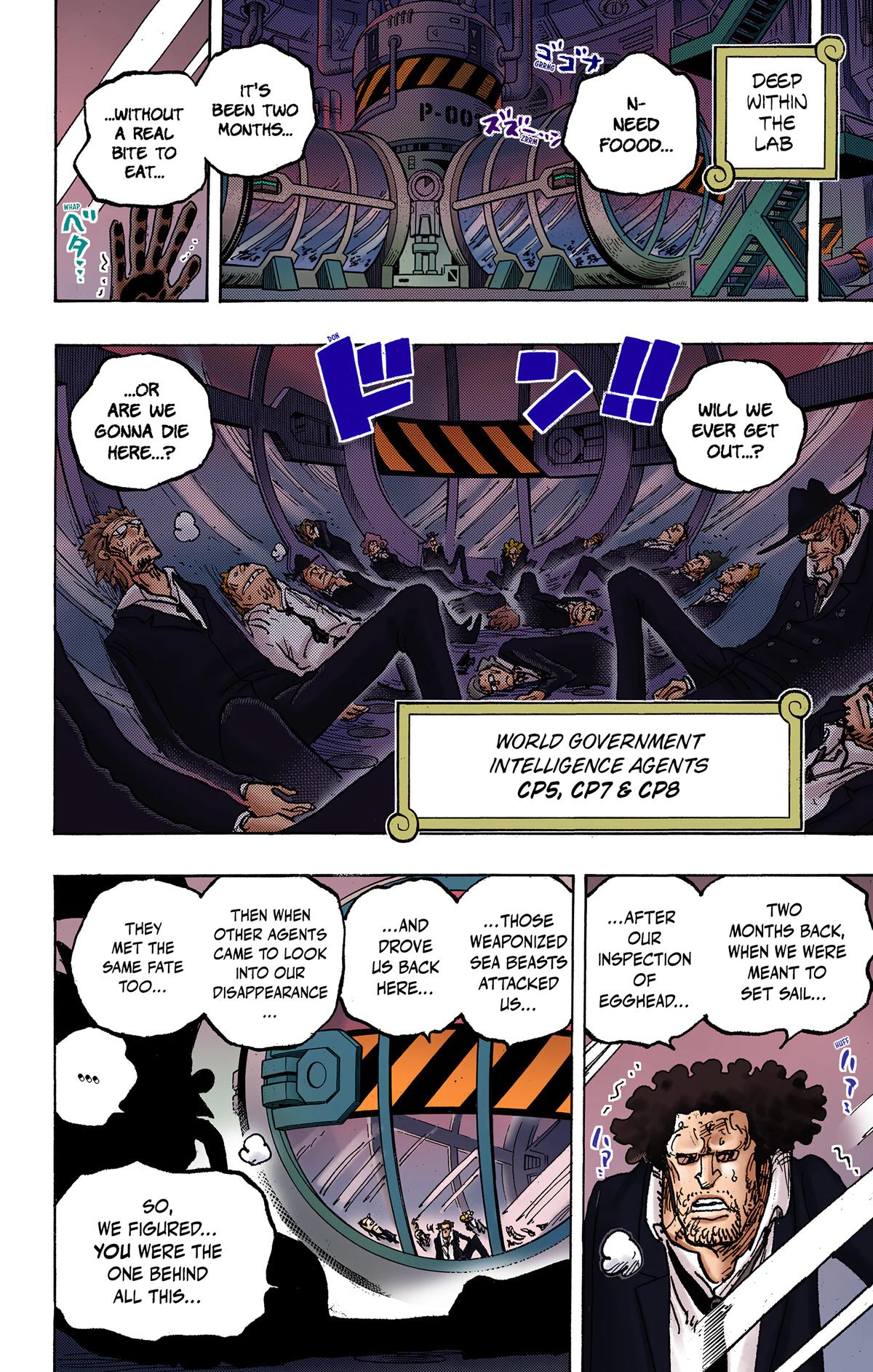 One Piece (Colored) Chapter 1076 page 9 - 