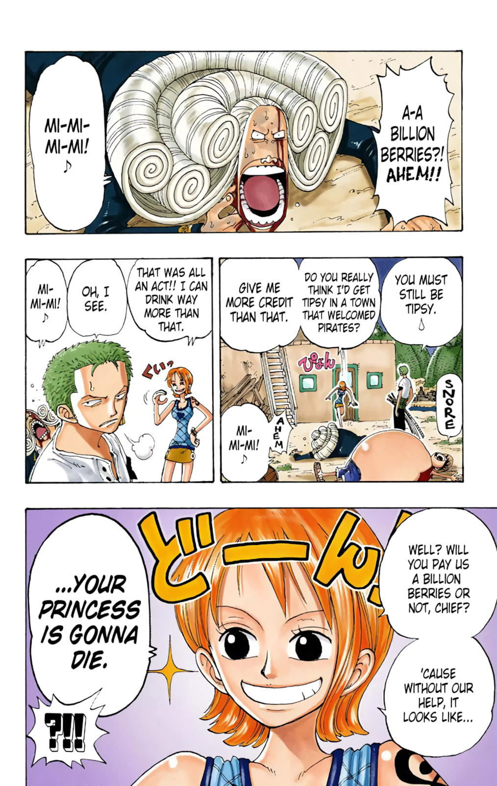 Read One Piece (Colored) chapter 111 image 1 on Lezhin