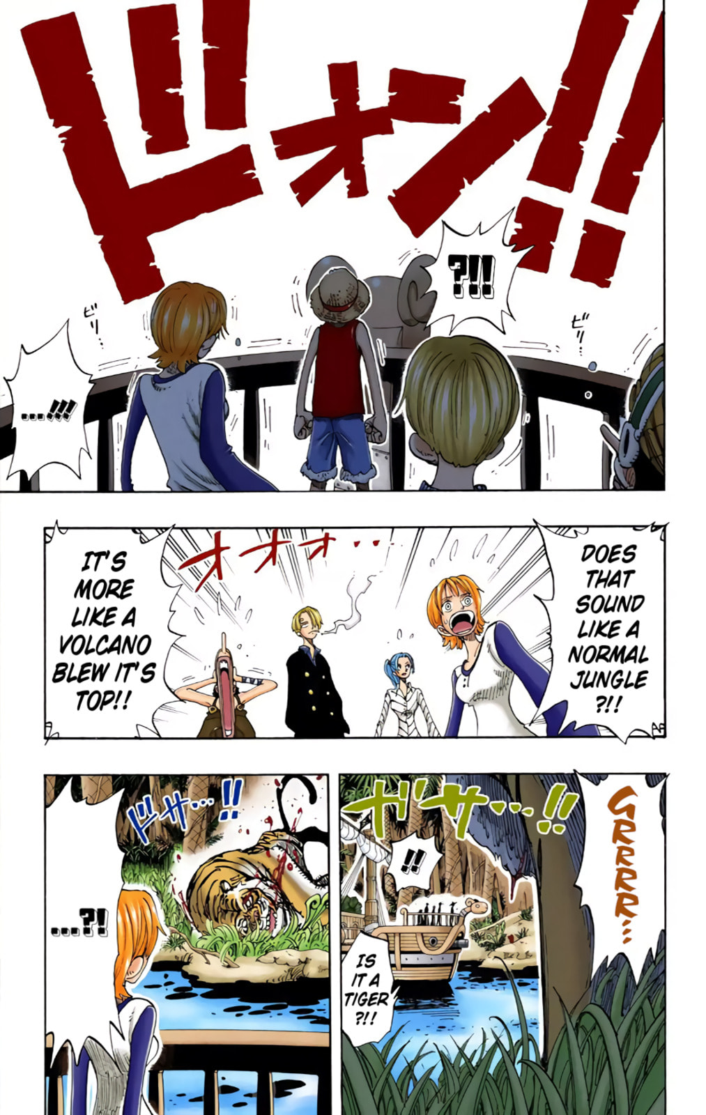 Read One Piece (Colored) chapter 115 image 8 on Lezhin
