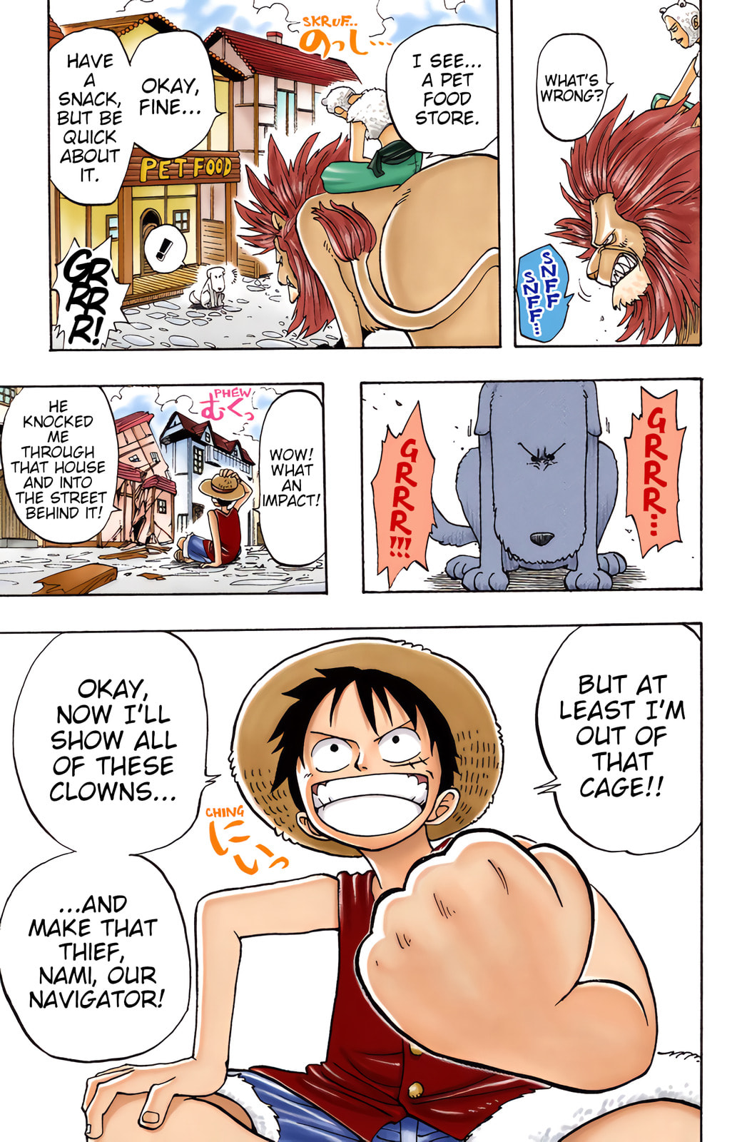 Read One Piece (Colored) chapter 12 image 20 on Lezhin