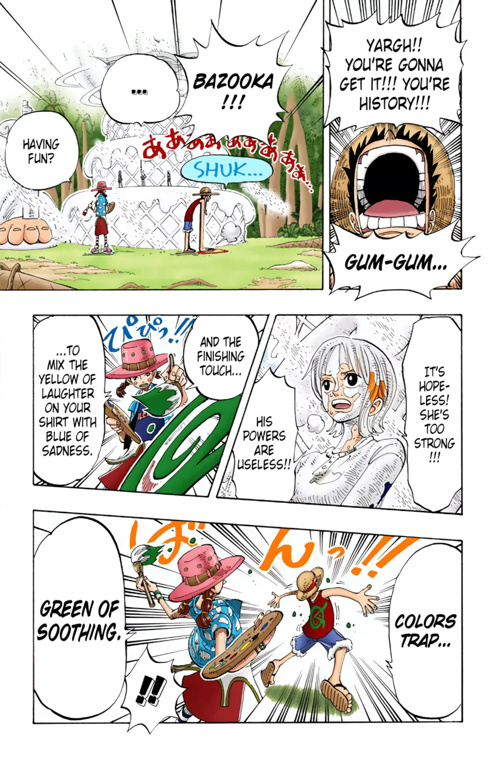Read One Piece (Colored) chapter 124 image 10 on Lezhin