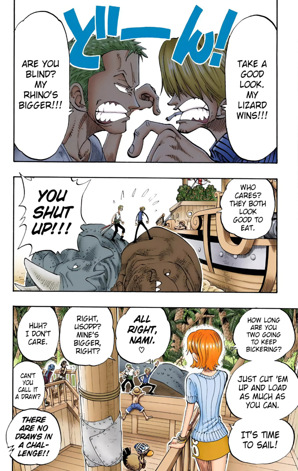 Read One Piece (Colored) chapter 128 image 14 on Lezhin