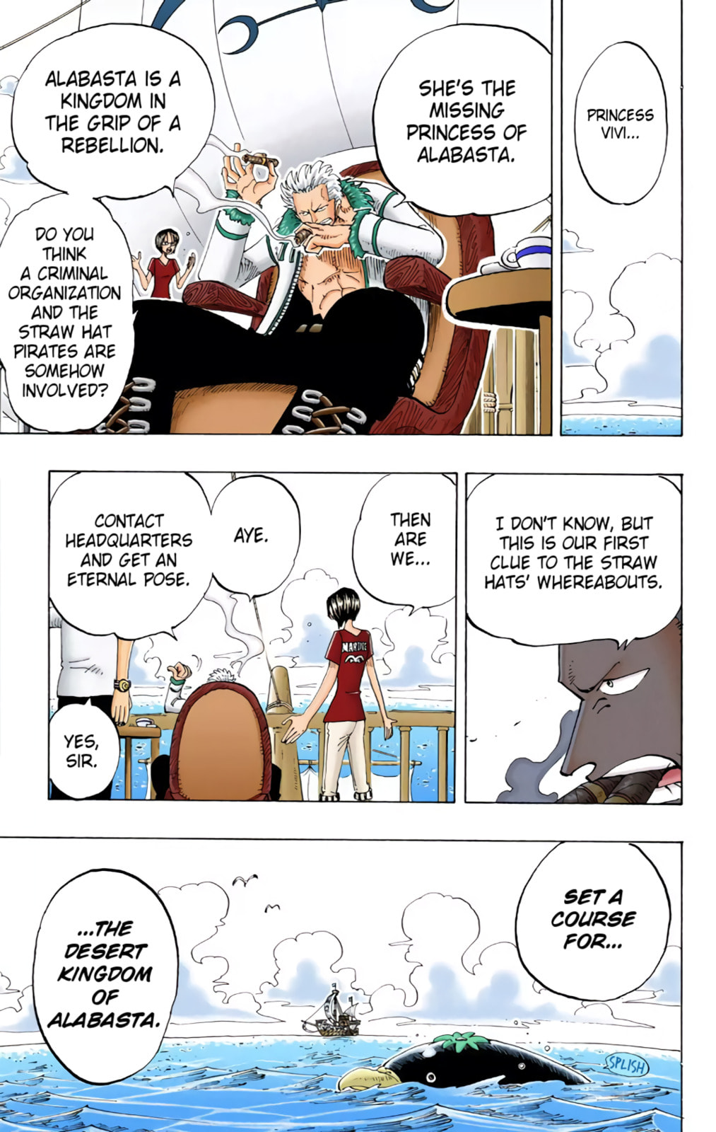 Read One Piece (Colored) chapter 128 image 5 on Lezhin